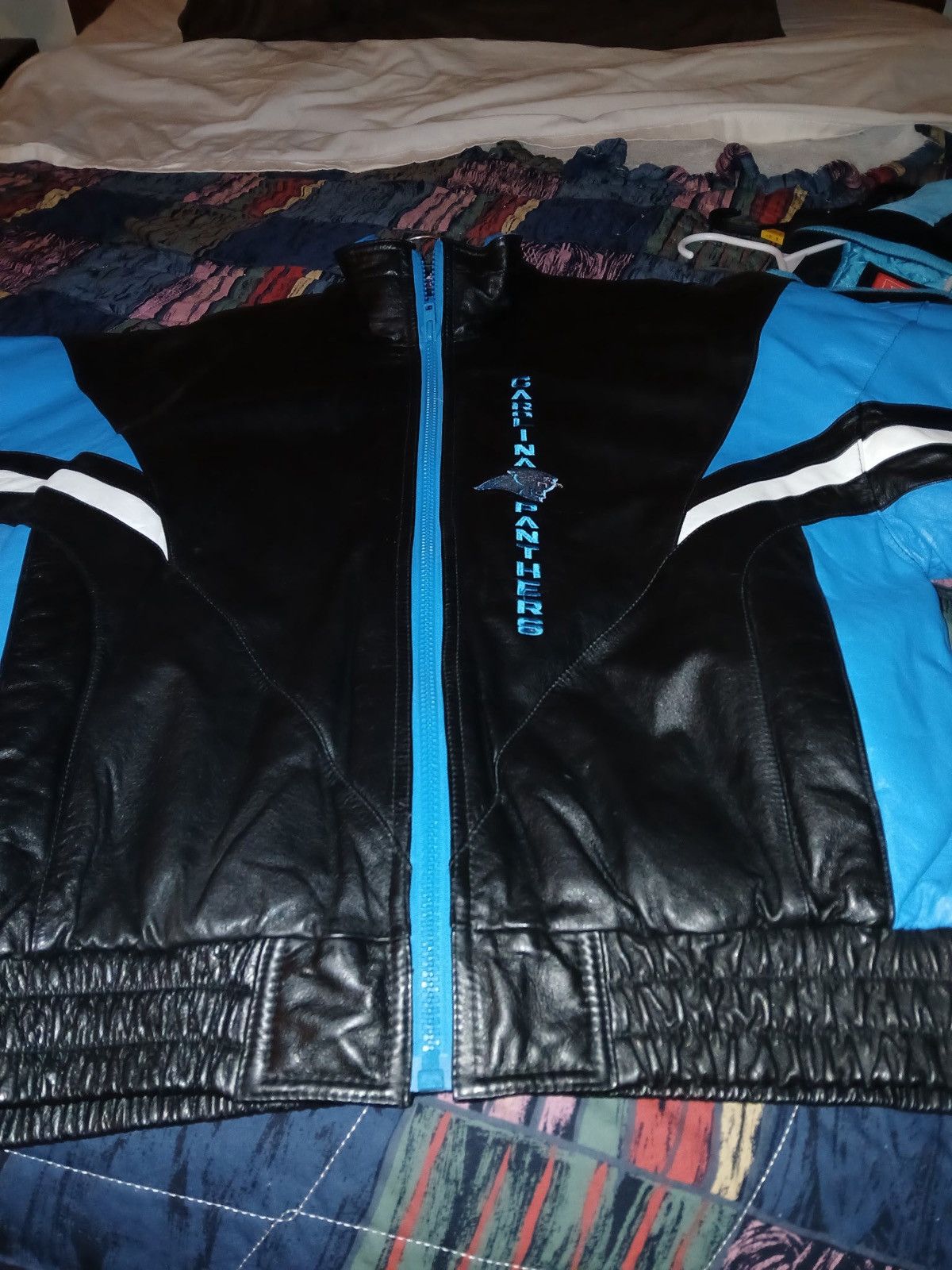 NFL Vintage NFL Carolina Panthers Varsity Jacket Size US L / EU 52-54 / 3 - 1 Thumbnail