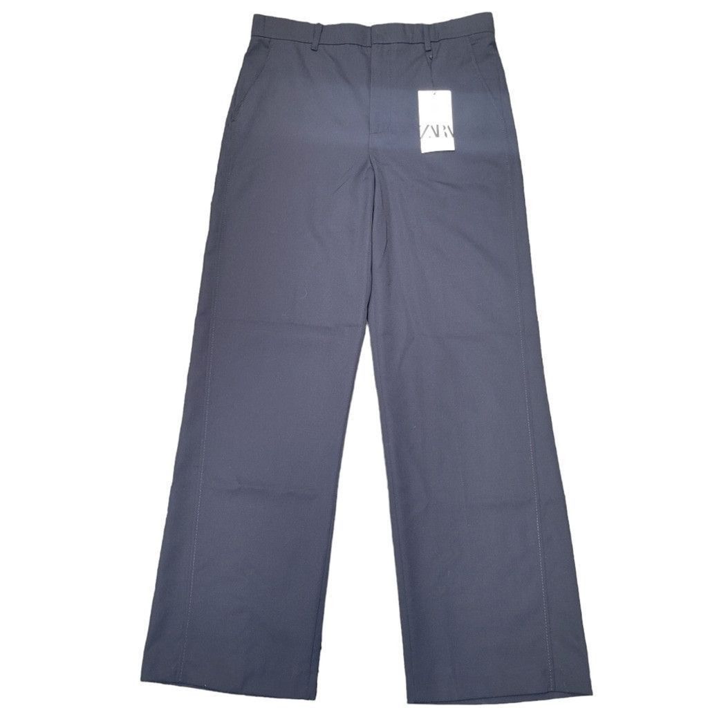 Zara Zara Straight Leg Wool-Blend Dress Pants Men's. Waist 33 Size US 33 - 5 Thumbnail