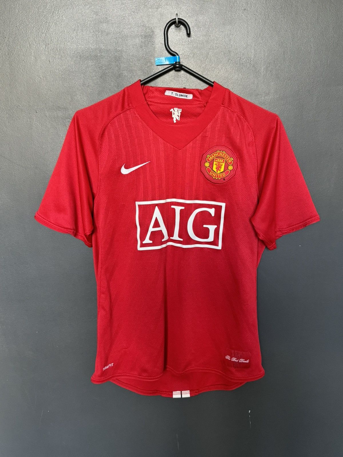 Nike Manchester United 07/09 Home Football Jersey T-Shirt Size US S / EU 44-46 / 1 - 1 Thumbnail