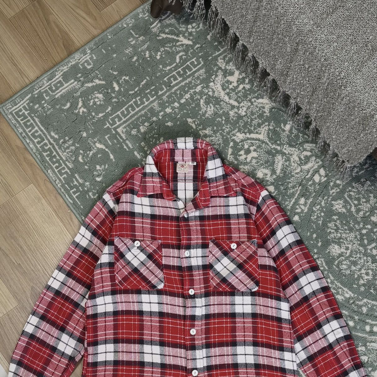 Japanese Brand × Sugar Cane Sugar cane Flannel shirt Size US S / EU 44-46 / 1 - 2 Thumbnail