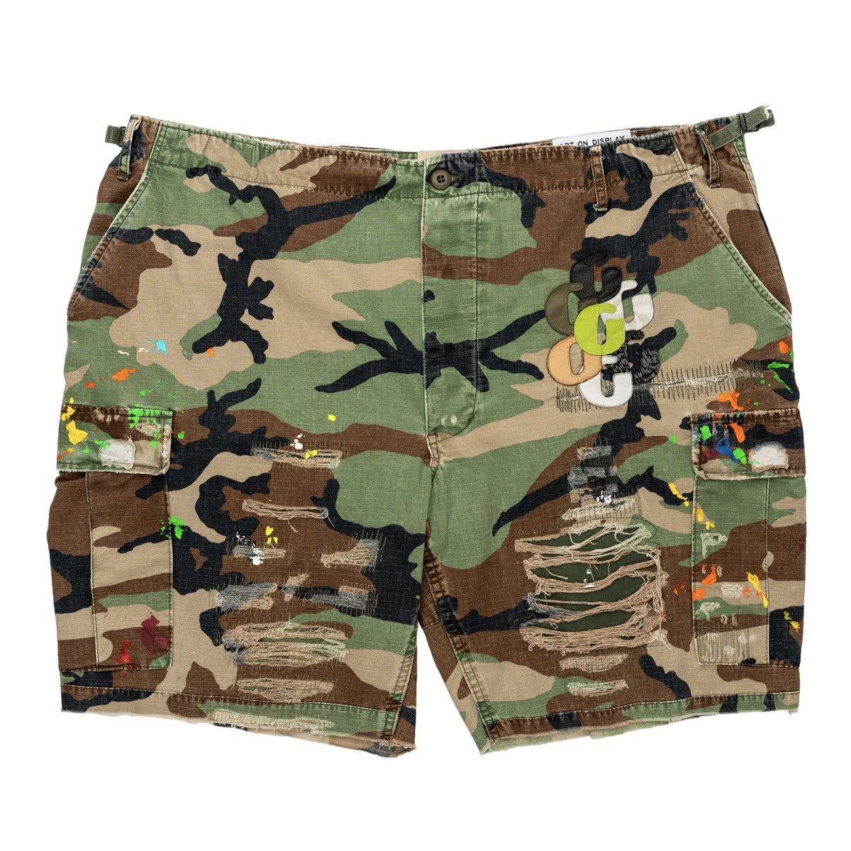 Gallery Dept. Gallery Department Cargo Shorts Camo (10 G Patch Custom) Size US 40 / EU 56 - 1 Thumbnail