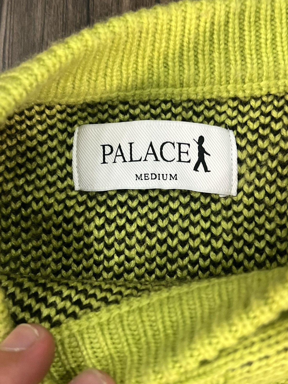 Palace palace guard knit, green Size US M / EU 48-50 / 2 - 3 Thumbnail