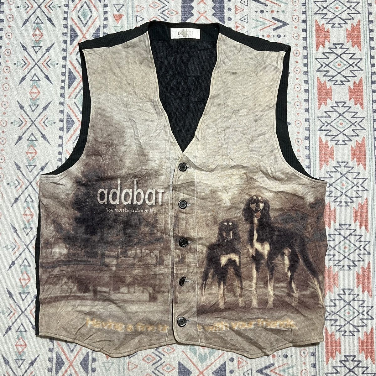 Arts & Science Animals Art Vest Japanese Brand Size US L / EU 52-54 / 3 - 1 Thumbnail