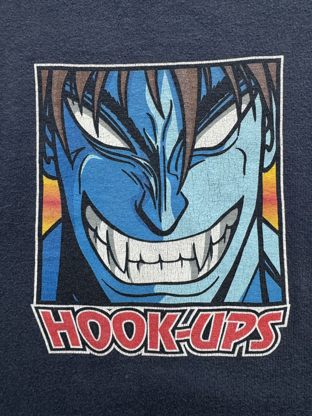 Hook-Ups × Vintage Vintage Hook-ups Devilman T-Shirt Size US M / EU 48-50 / 2 - 8 Thumbnail