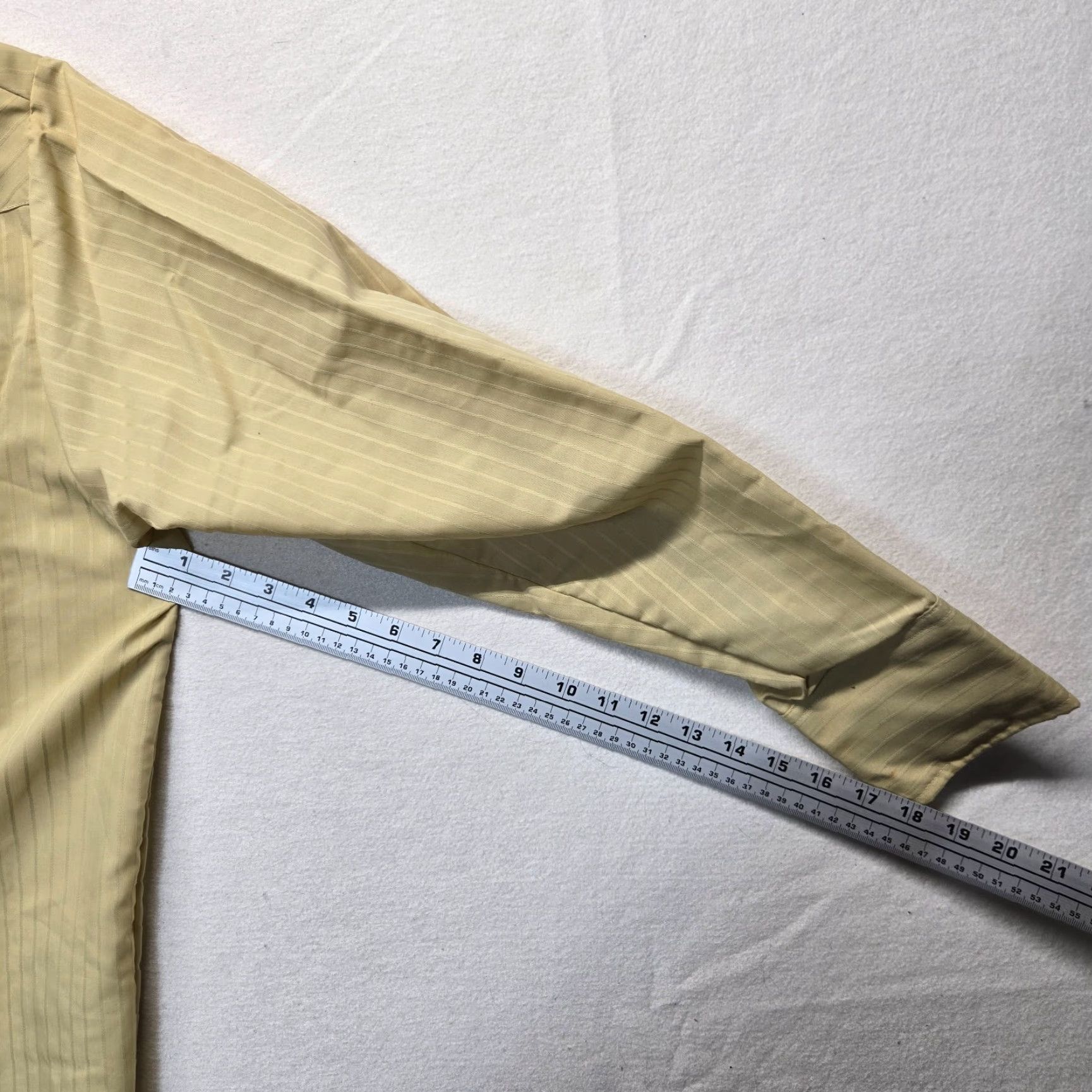 Express Express Rider Shirt Adult XL Yellow Cotton Cowboy Western Rodeo Button-Up Long Sleeve Snap Pocket Mens Size US XL / EU 56 / 4 - 5 Thumbnail
