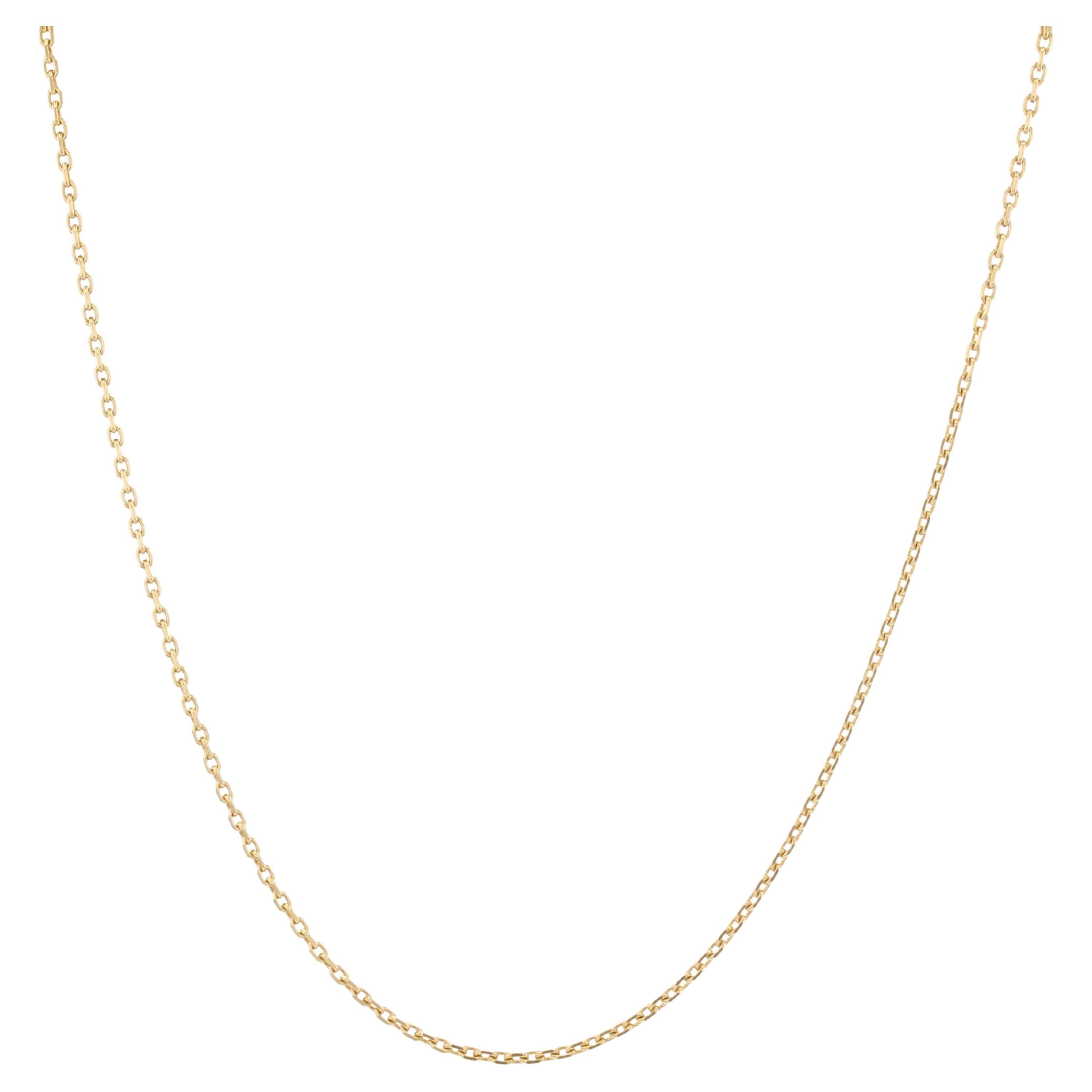 image of Vintage Modern 18 Karat Yellow Gold Filed Convict Mesh Chain Necklace, Women's
