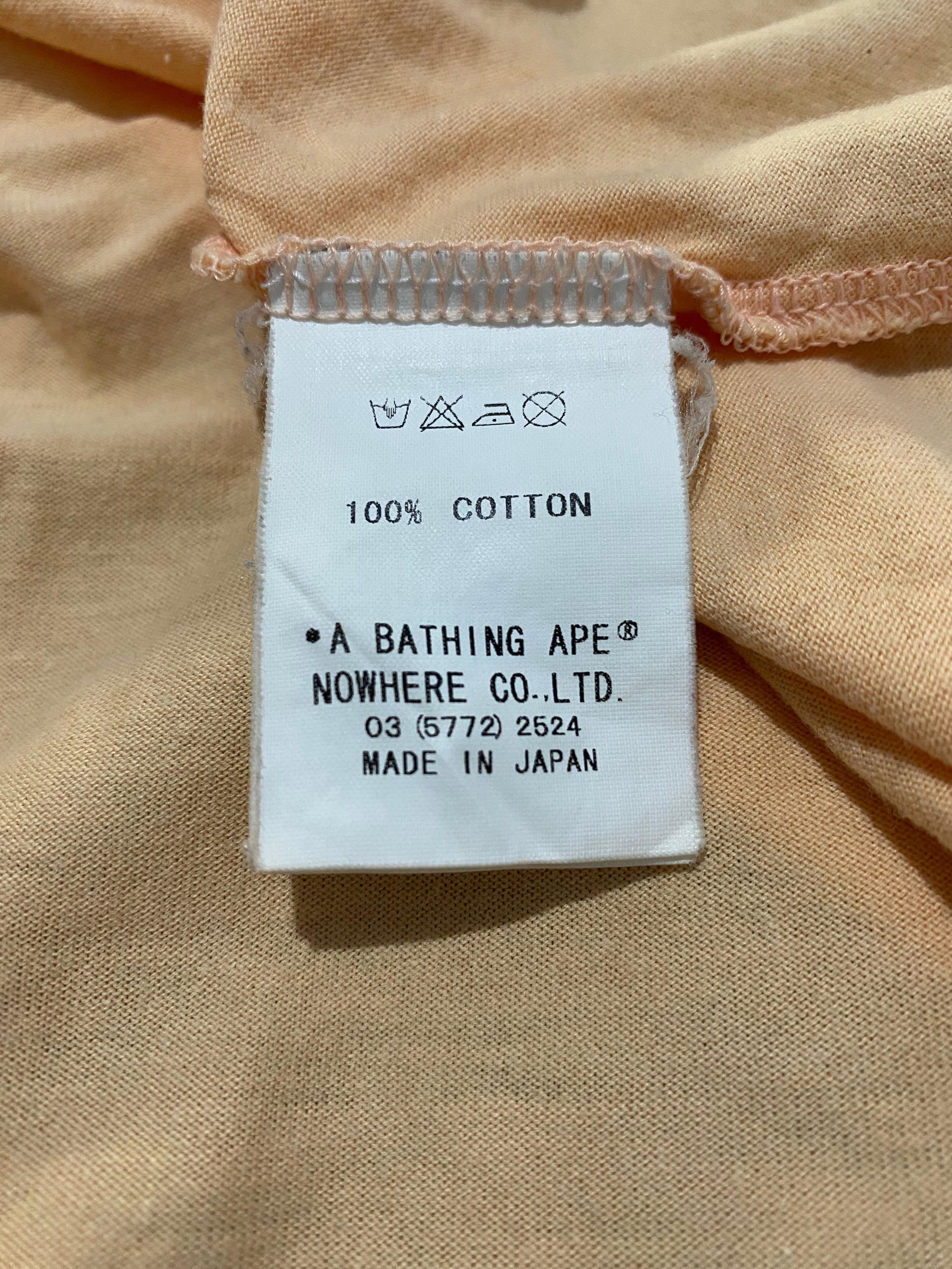 Bape Vintage Baby Milo A Bating Ape Busy Work T Shirt Size US M / EU 48-50 / 2 - 8 Thumbnail