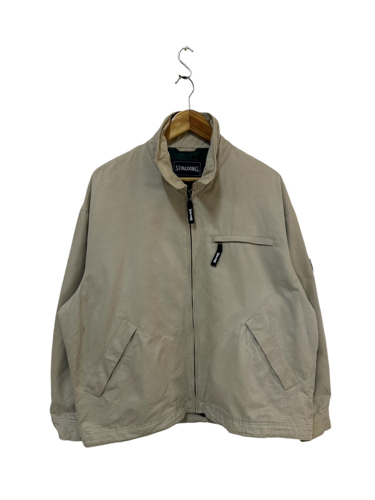 Spalding × Vintage Vintage Spalding Jacket Oversized Size US XL / EU 56 / 4 - 1 Thumbnail