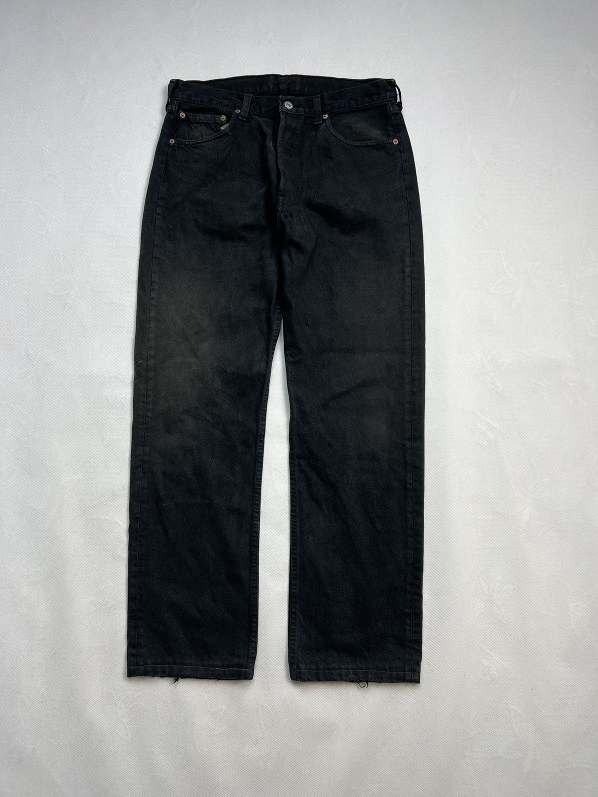 Levi's × Vintage Pants Levis’s vintage 90’s black Size US 34 / EU 50 - 2 Thumbnail
