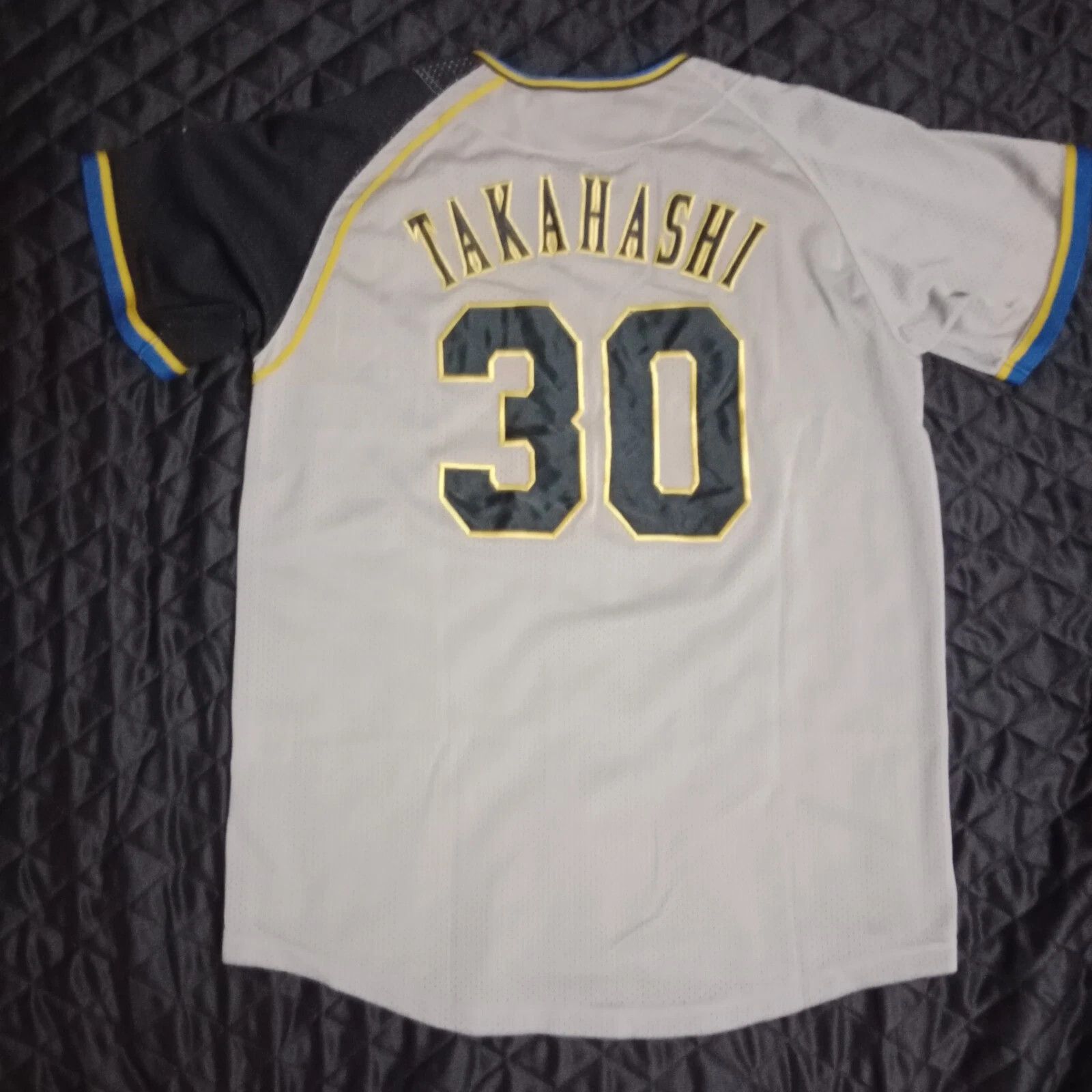 MLB Hokkaido Nippon-Ham Fighters Takahashi Baseball Jersey Size US L / EU 52-54 / 3 - 4 Thumbnail