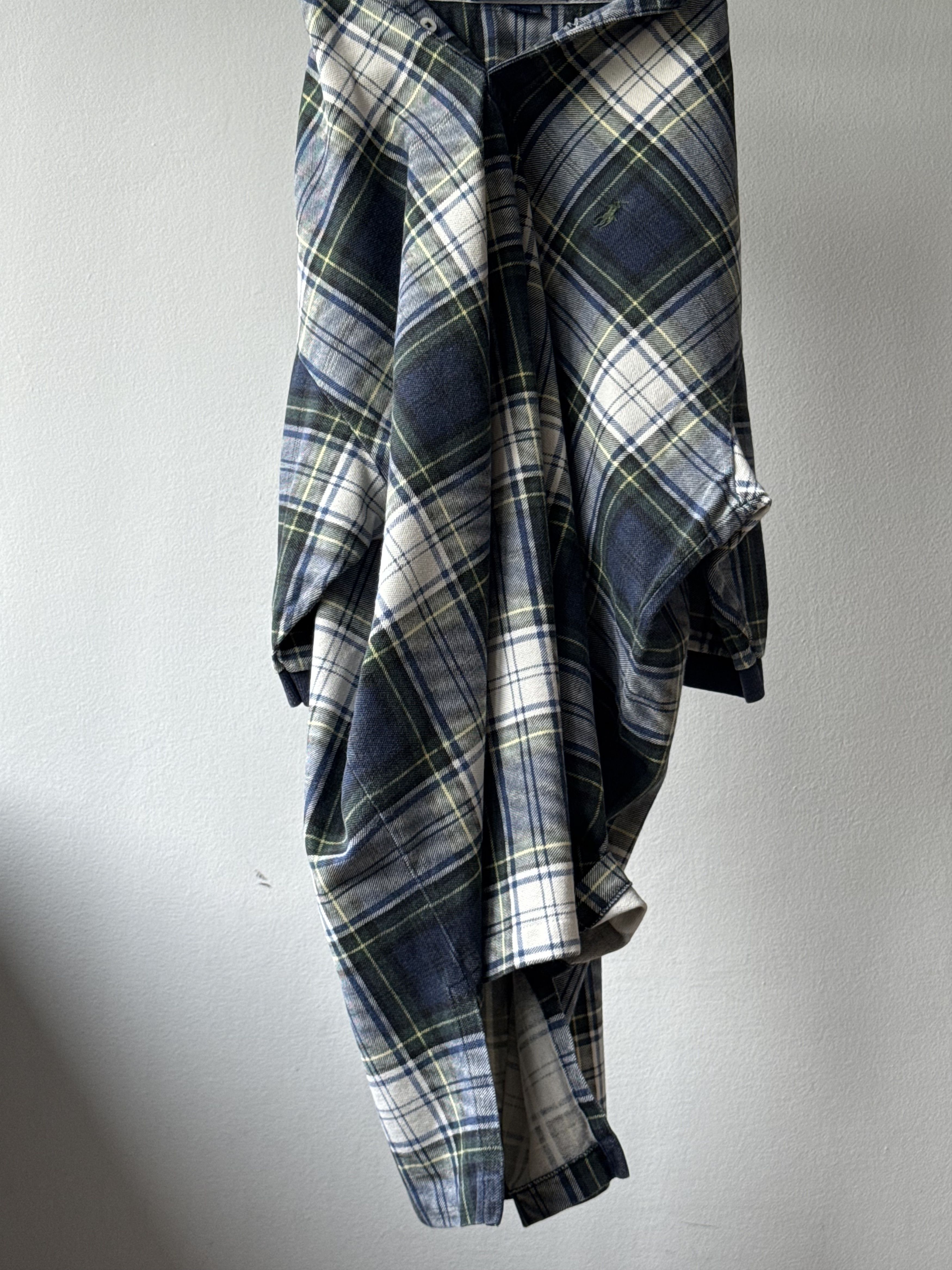 Polo Ralph Lauren Vintage 90s Polo by Ralph Lauren Tartan Plaid Polo Shirt Size US L / EU 52-54 / 3 - 13 Thumbnail