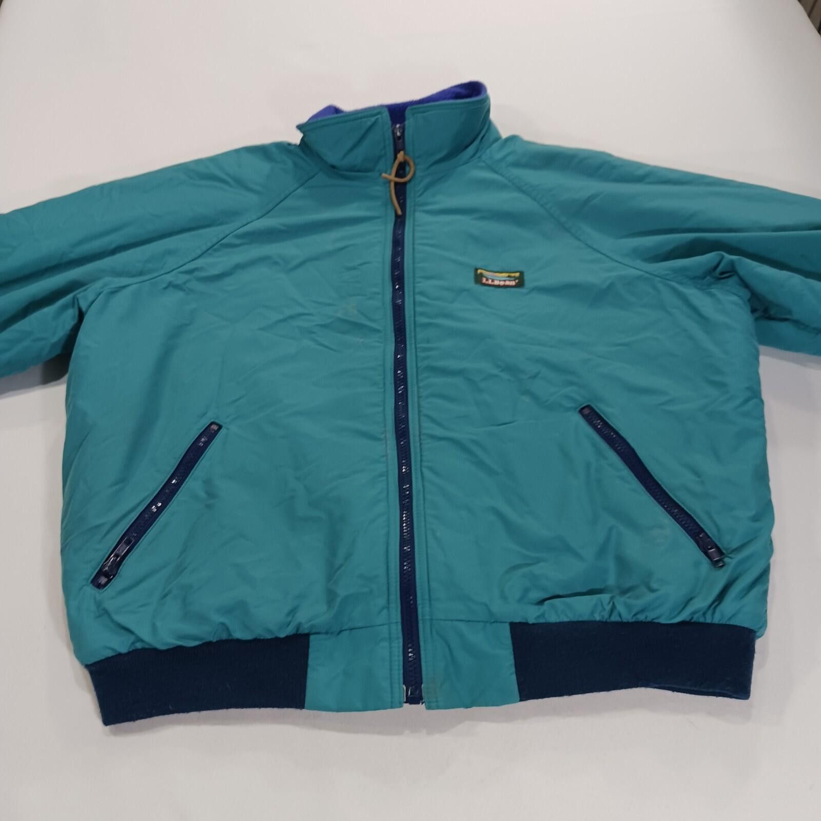 L.L. Bean Vintage LL Bean Men's Green Full Zip Warm-Up Jacket XL Size US XL / EU 56 / 4 - 12 Thumbnail