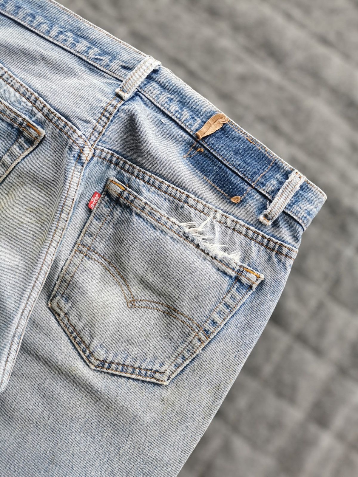 Levi's 80s Levis Vintage Crazy Nice Distressed Size US 32 / EU 48 - 6 Thumbnail