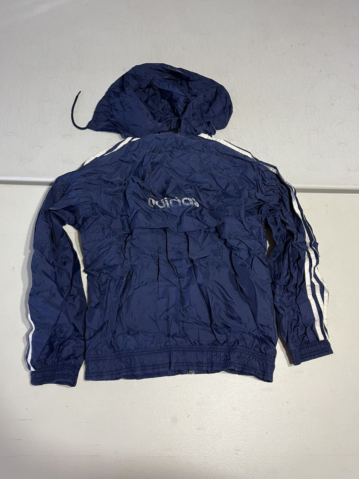 Adidas × Vintage Vintage 90s adidas windbreaker jacket Size US L / EU 52-54 / 3 - 2 Thumbnail