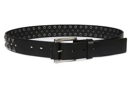 Indigo Belts Heavy Metal Rivert Punk Belt Size ONE SIZE - 4 Thumbnail