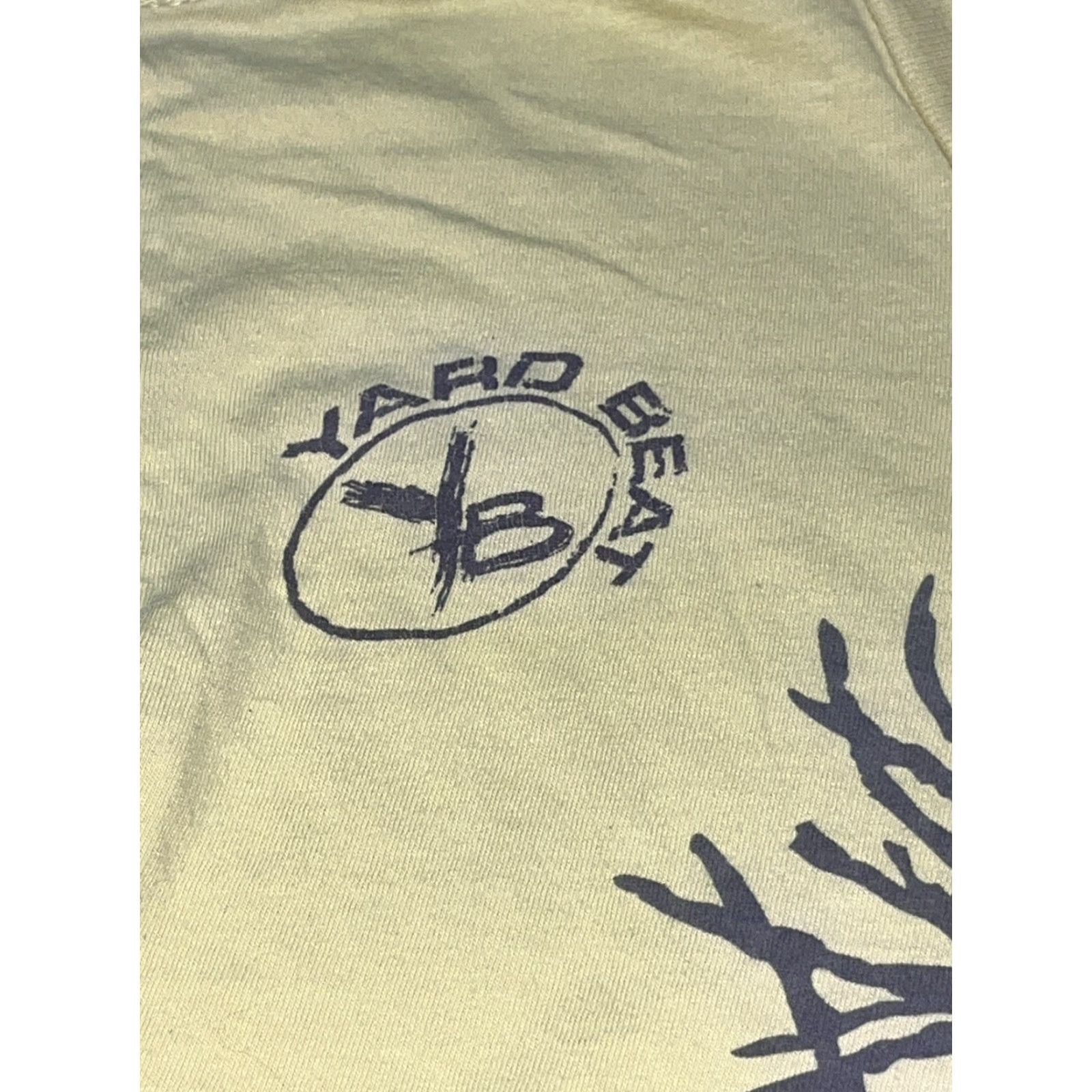 Vintage VINTAGE Yard Beat T-Shirt Jamaica Rasta Reggae Natural Healing Yellow Cotton Short Sleeve Unisex SMALL Men Women Clothing Size US S / EU 44-46 / 1 - 5 Thumbnail