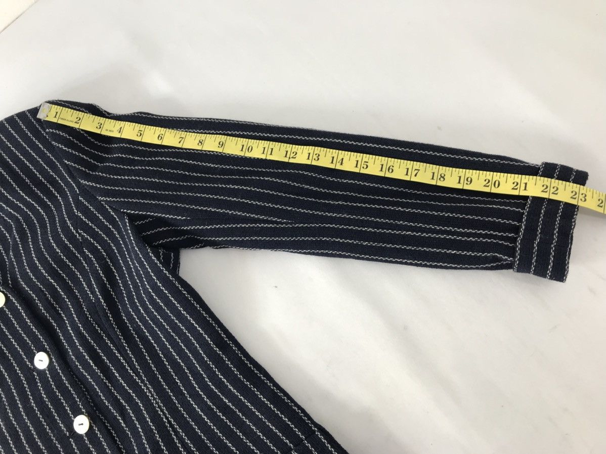 Valentino Valentino Garavani Pinstripe Double Breasted Blazer Coat Size M / US 6-8 / IT 42-44 - 12 Thumbnail