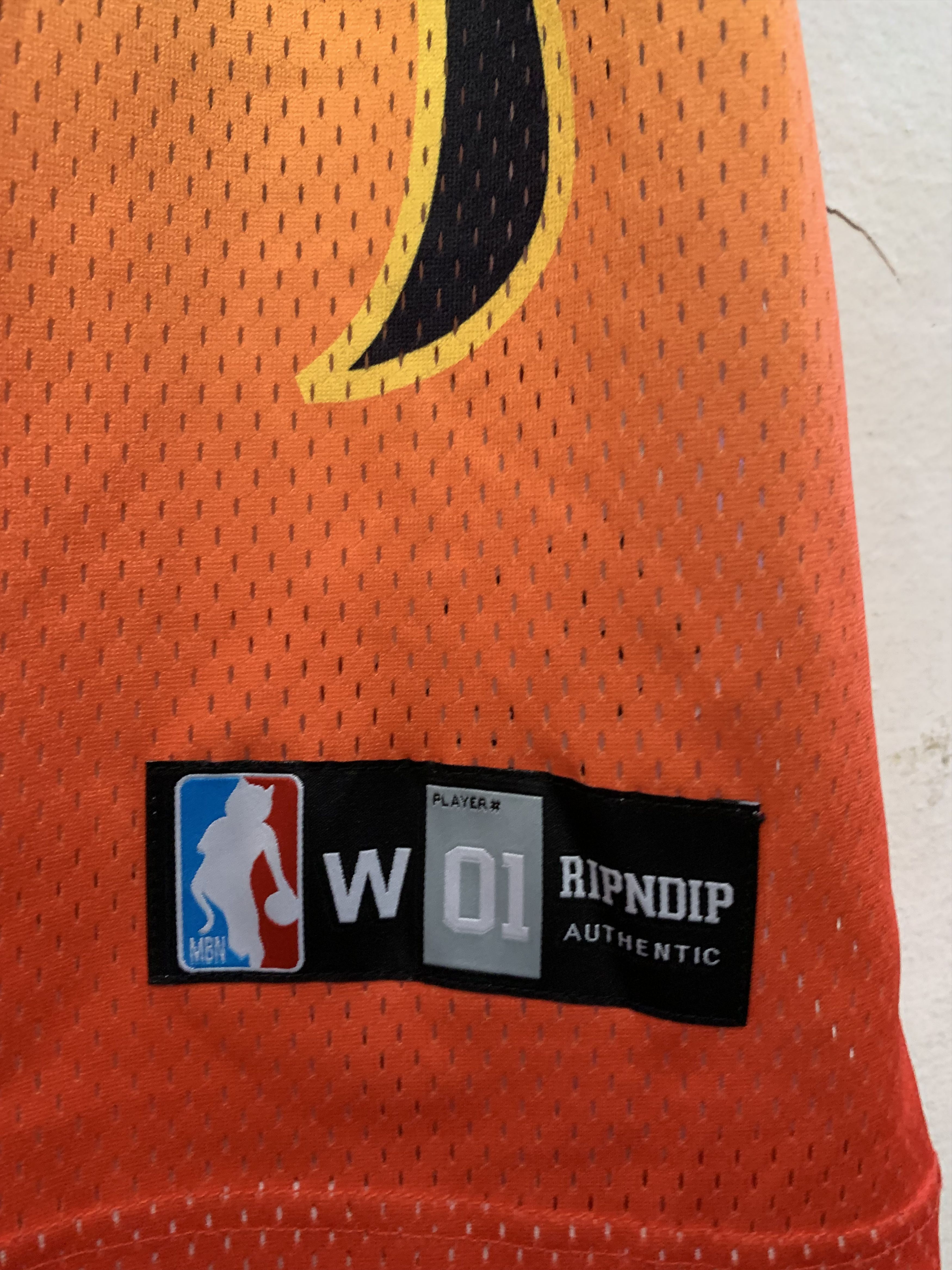 RIPNDIP RIPNDIP Flames Jersey ⊛ BLACK/RED/ORANGE ⊛ Brand New Size US S / EU 44-46 / 1 - 10 Thumbnail