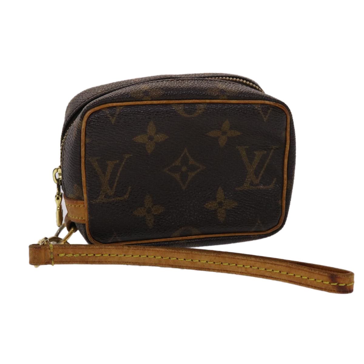 LOUIS VUITTON TROUSSE WAPITY POUCH PURSE MONOGRAM CANVAS M58030