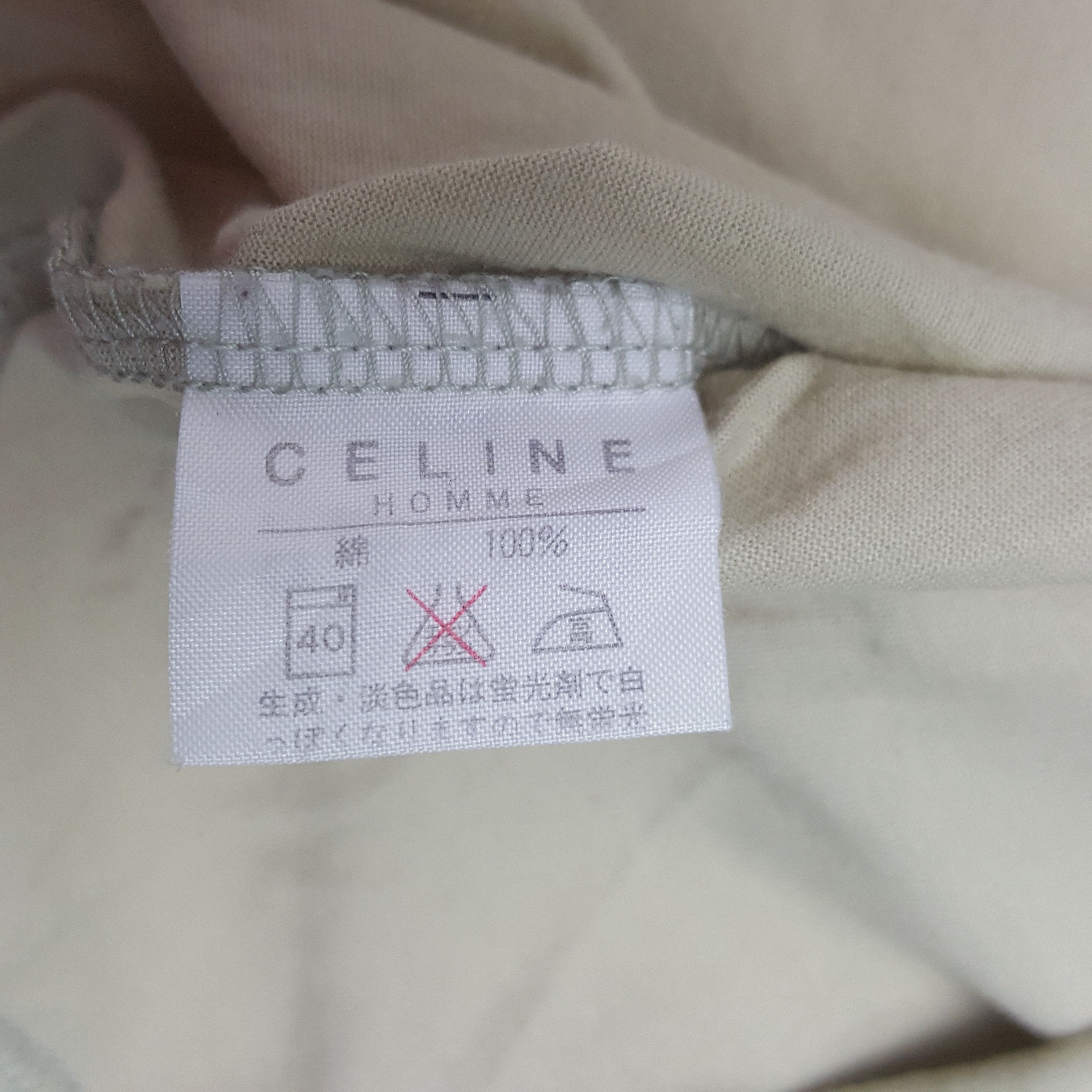 Celine × Vintage Vintage Celine Homme Tshirt Size US M / EU 48-50 / 2 - 6 Thumbnail