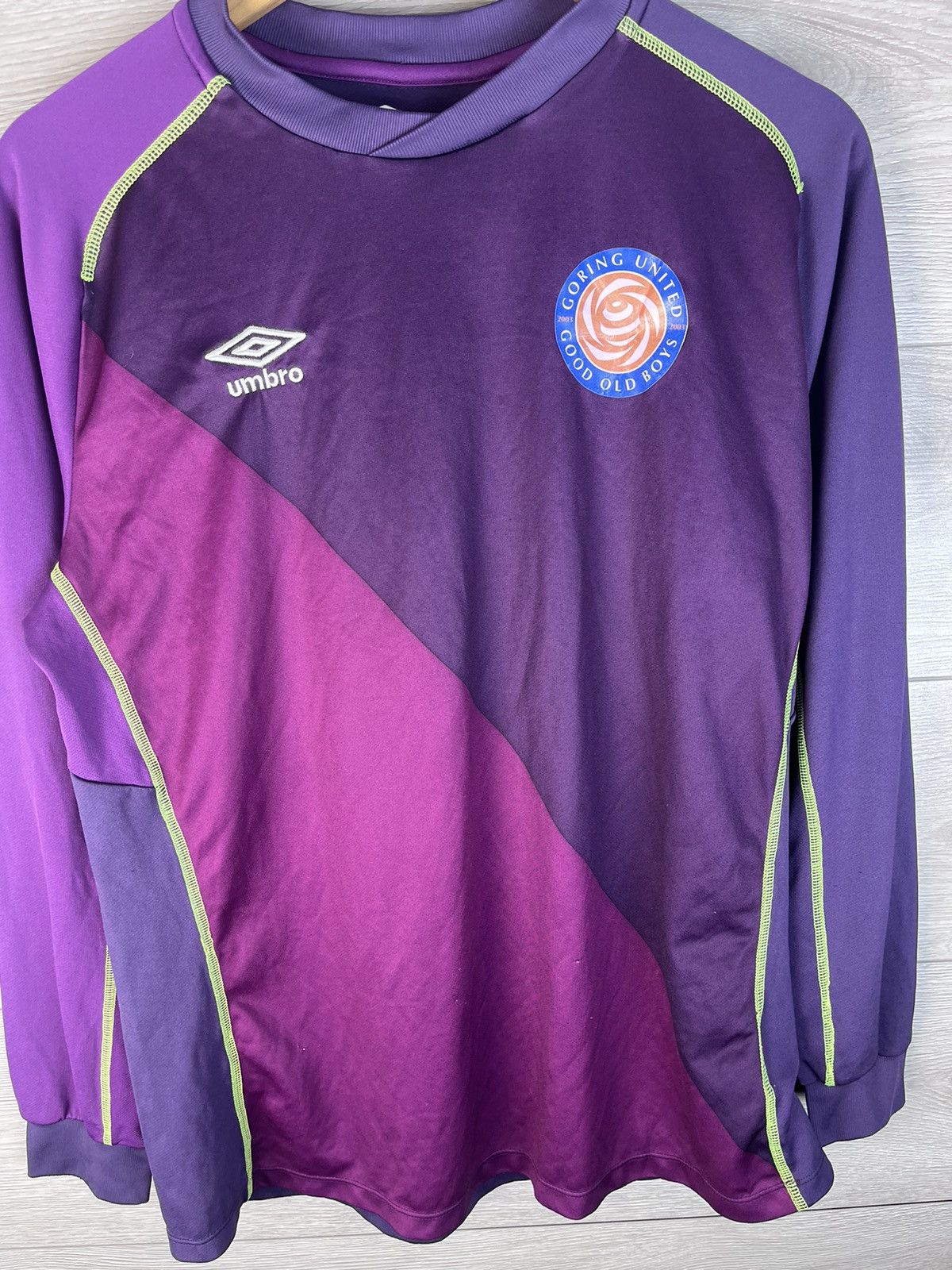 Umbro Mens long sleeve soccer jersey Umbro Goring United size M Size US M / EU 48-50 / 2 - 6 Thumbnail