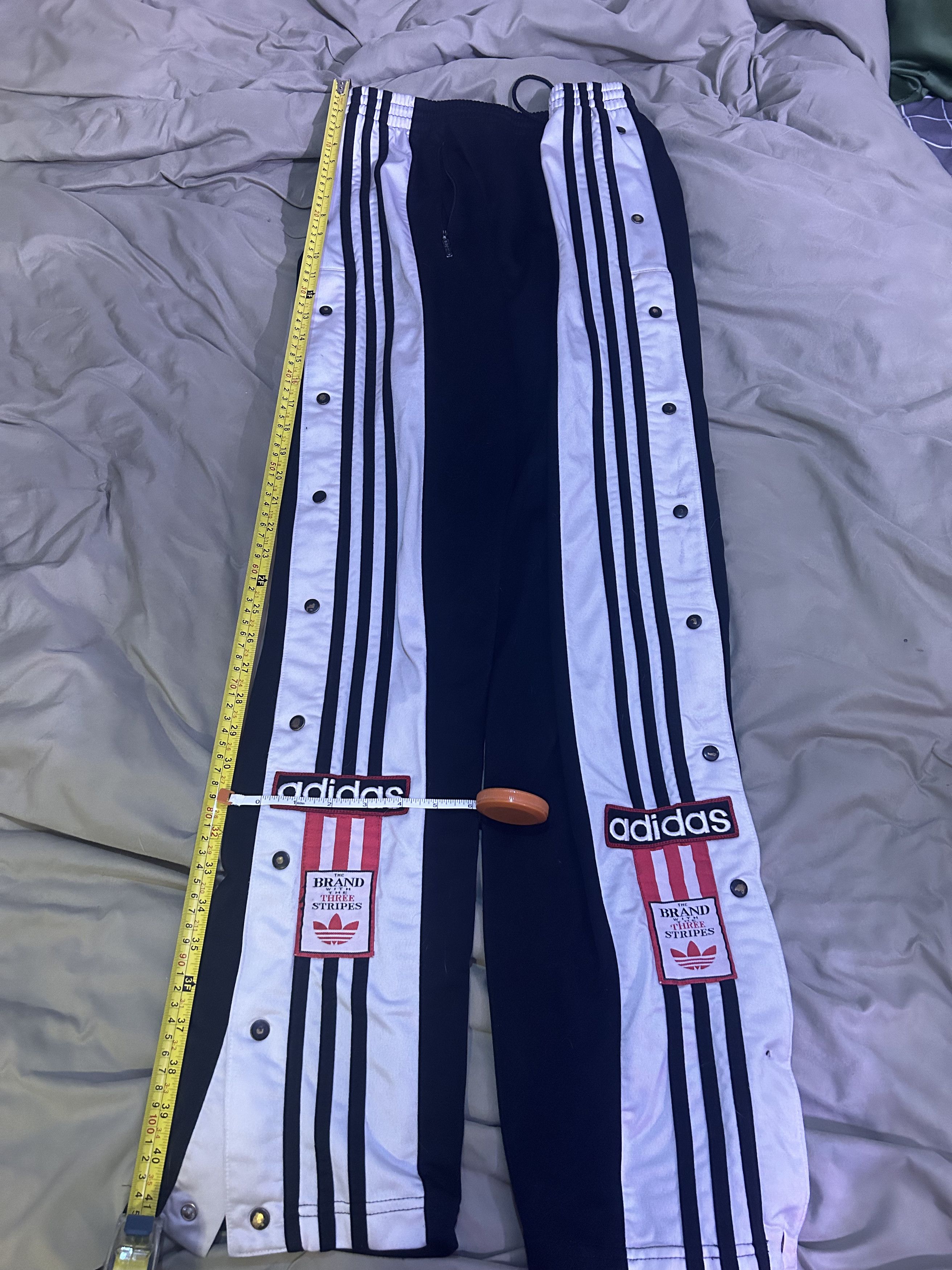 Adidas Adidas Vintage track pant, ADJUSTABLE, vintage Size 30" / US 8 / IT 44 - 3 Thumbnail