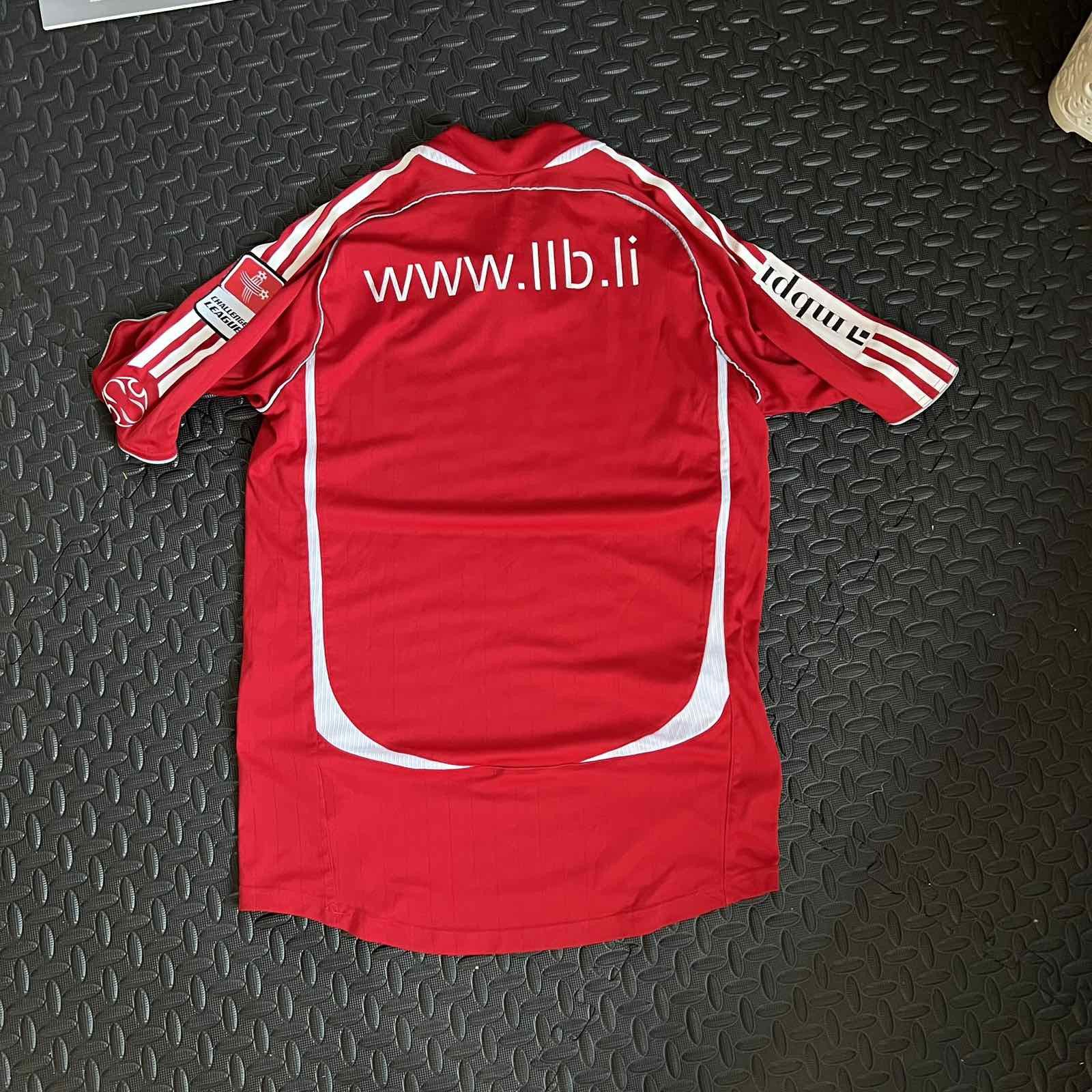 Adidas FC Vaduz Liechtenstein Match Worn Signed Jersey Sc S Size US S / EU 44-46 / 1 - 2 Thumbnail