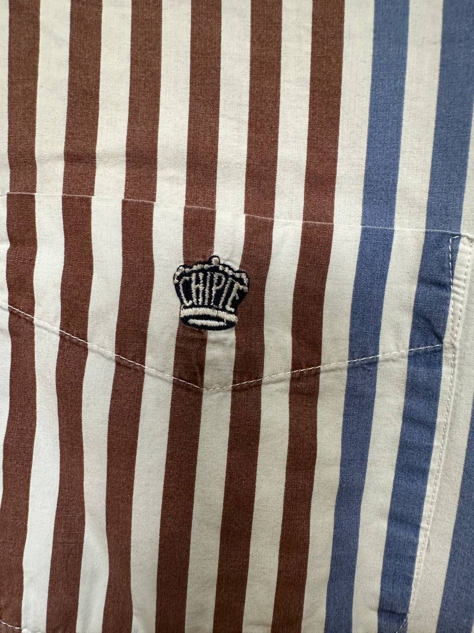 Designer × Vintage Chipie Vintage 80s Western Shirt Button Up Striped LS Size US XXL / EU 58 / 5 - 12 Thumbnail