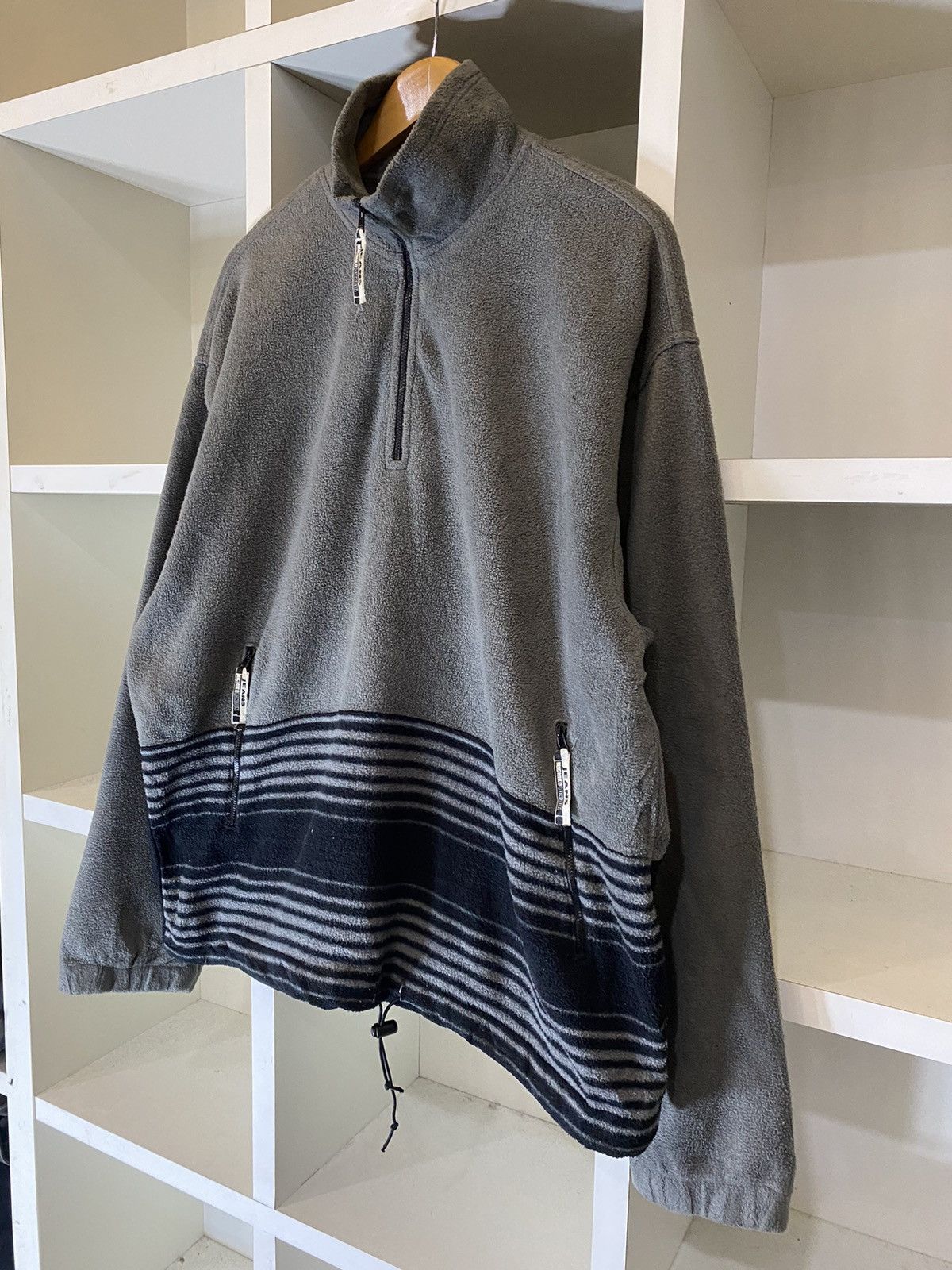 Michiko Koshino London Michiko London Jeans Fleece Jacket Size US L / EU 52-54 / 3 - 3 Thumbnail