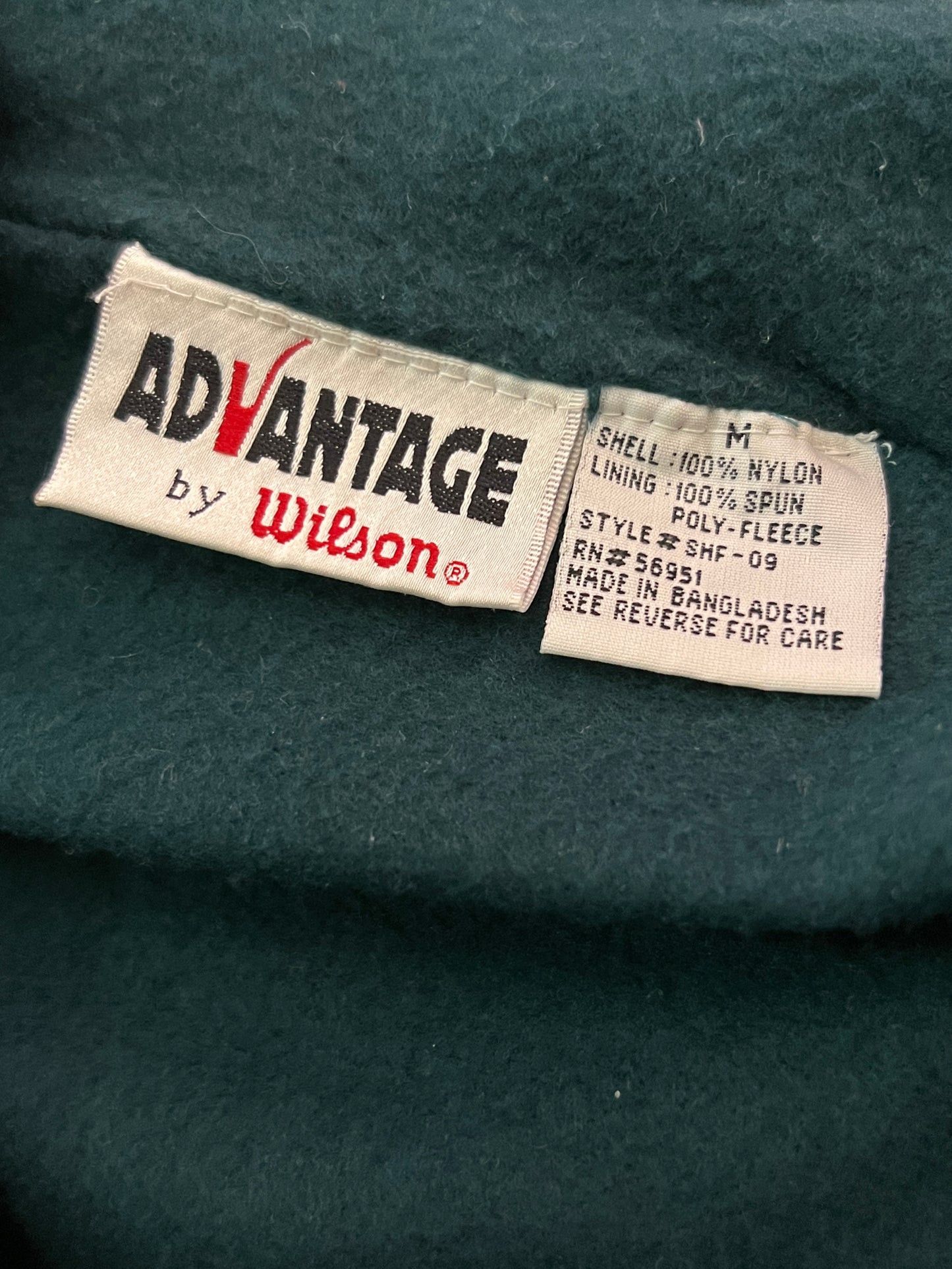 Other Advantage By Wilson Vintage Men's Zip Windbreaker Jacket - M Size US M / EU 48-50 / 2 - 4 Thumbnail