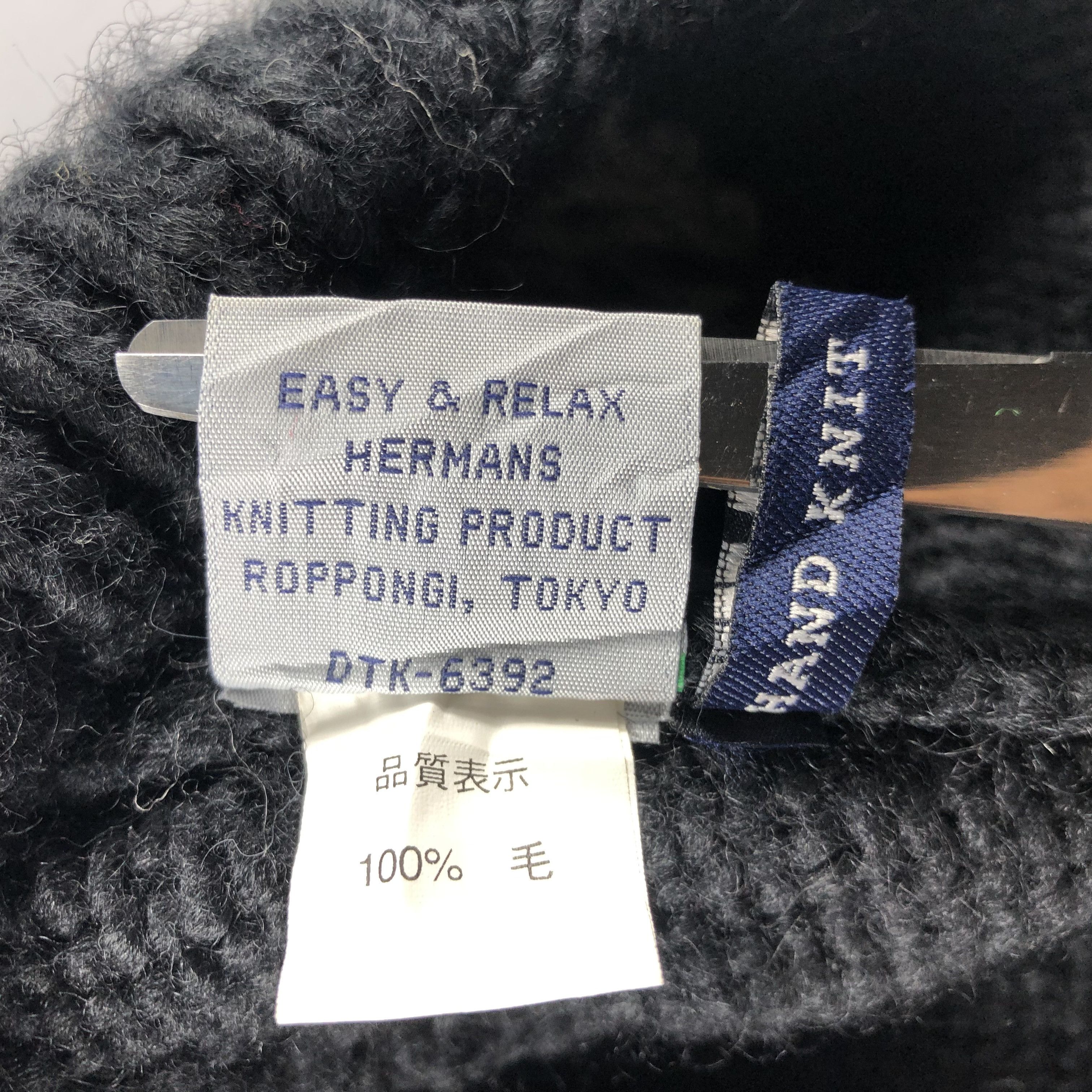 Other × Vintage Unknown Ribbed Knit Beanie Snow Hat Snow Cap -D178 Size ONE SIZE - 5 Thumbnail