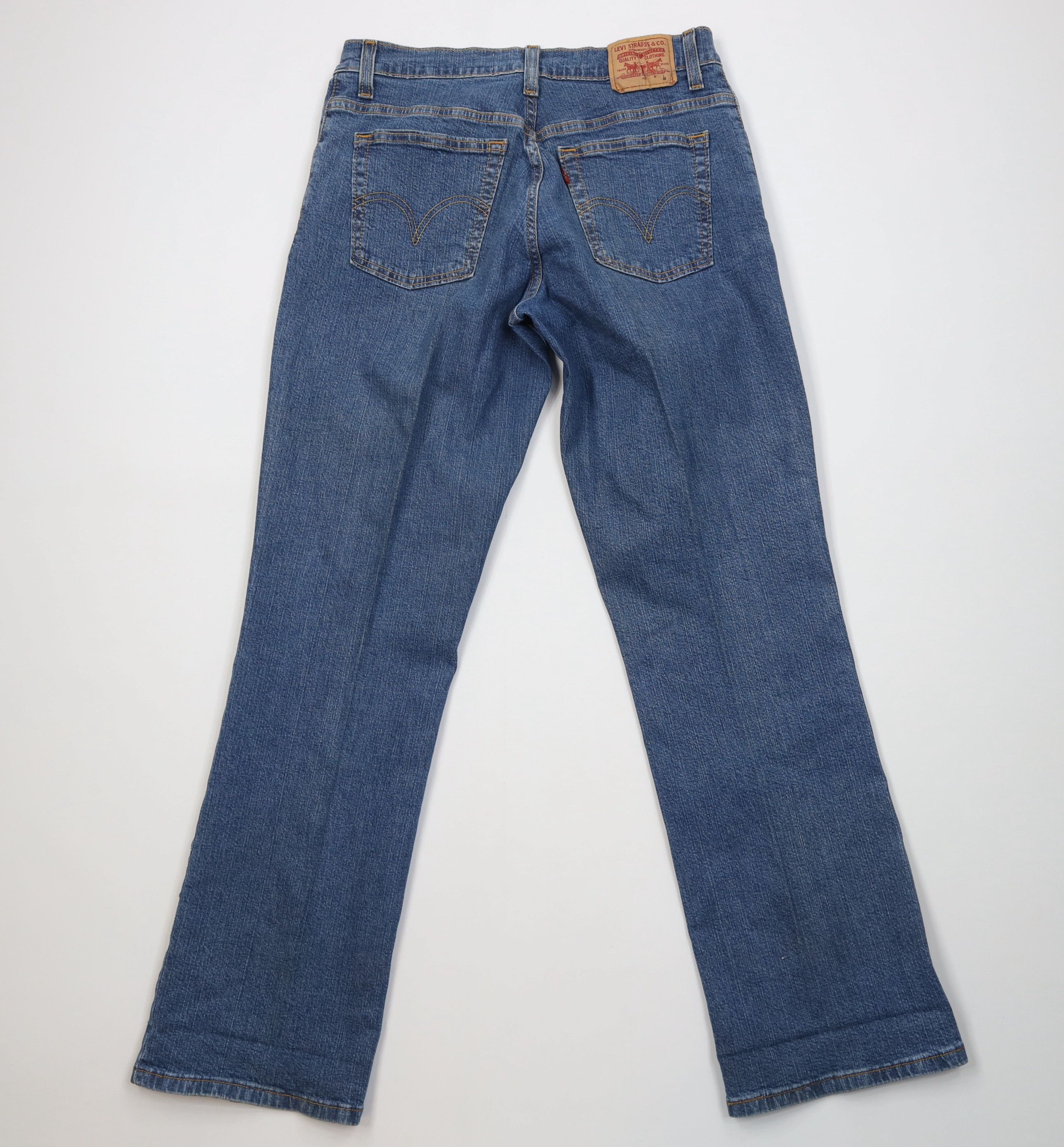 Levi's Vintage Y2K 2005 Levis 550 Flared Relaxed Boot Cut Jeans Size 32" / US 10 / IT 46 - 11 Thumbnail