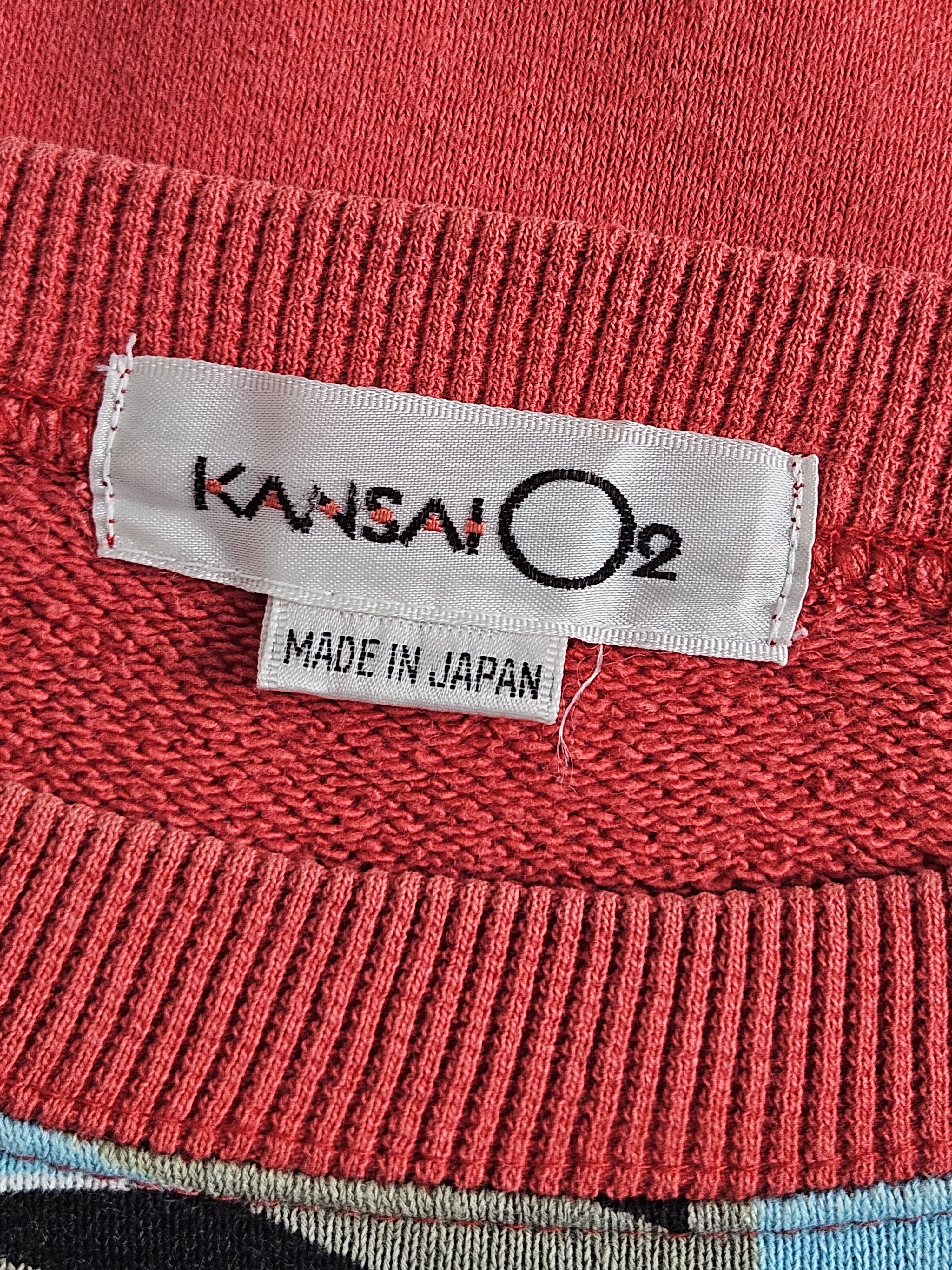 Designer × Kansai Yamamoto Vintage Kansai Yamamoto Kansai O2 Phoenix sweatshirt Size US XL / EU 56 / 4 - 4 Thumbnail