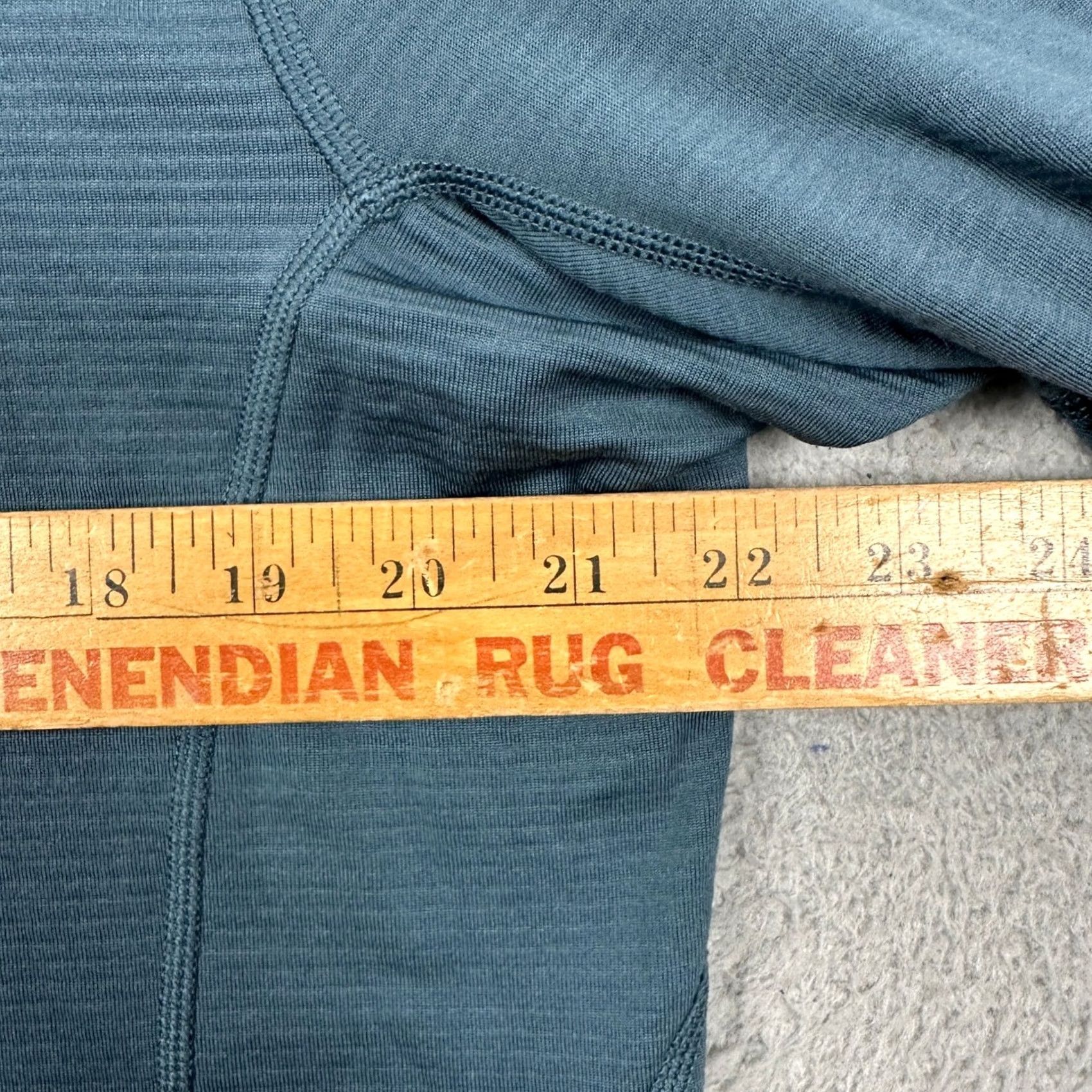 Duluth Trading Company Duluth Trading Co Men Sweatshirt Quarter Zip Blue Stretech Lightweight EUC XS? Size US M / EU 48-50 / 2 - 6 Thumbnail