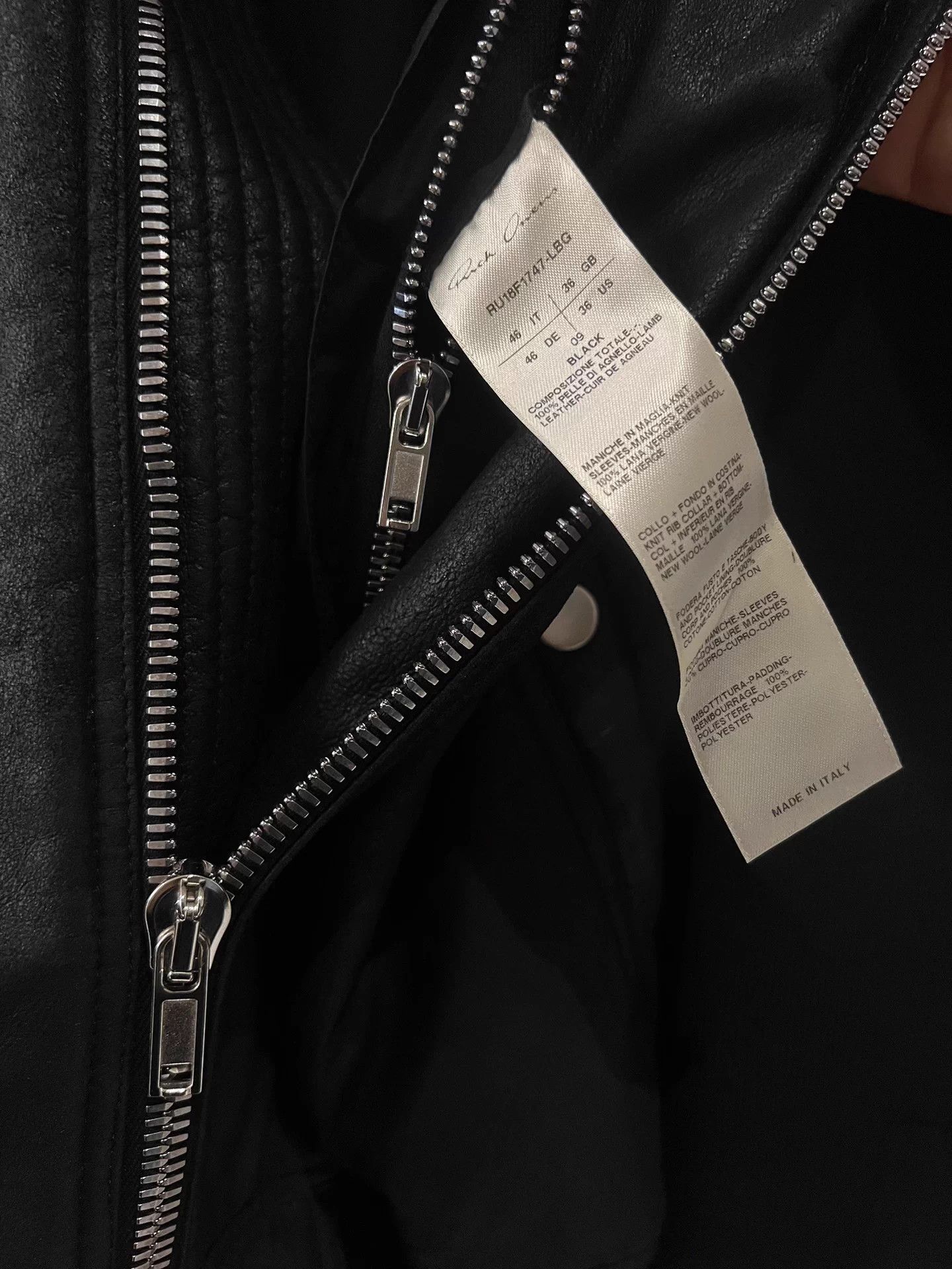 Rick Owens Rick Owens Burnt Leather Jacket Size US S / EU 44-46 / 1 - 6 Thumbnail
