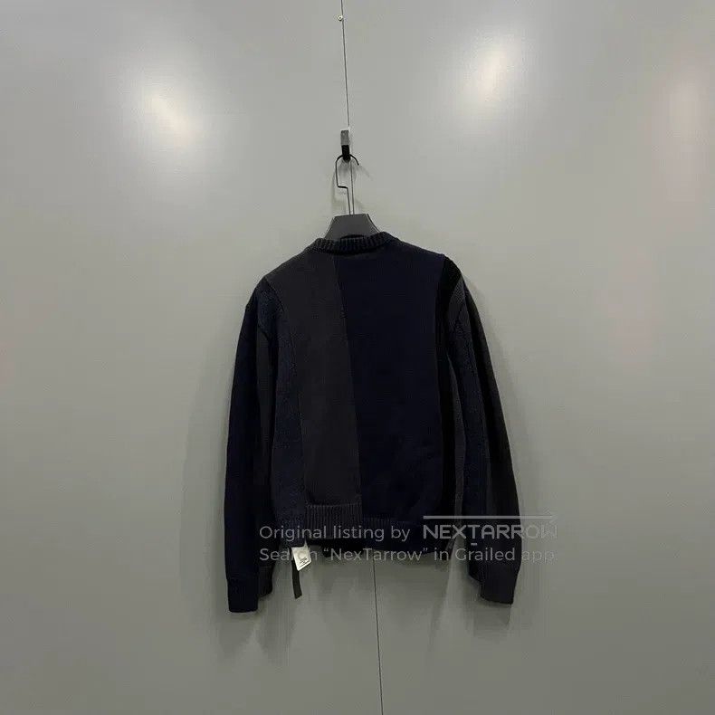 Balenciaga Balenciaga Letter Logo Asymmetrical Long Sleeve Sweater Size US S / EU 44-46 / 1 - 2 Thumbnail