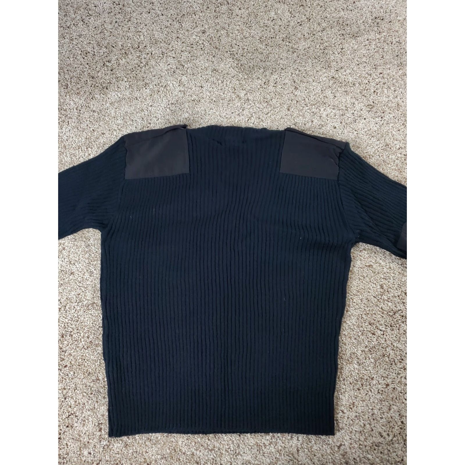 Commando VINTAGE Horace Small Commando Sweater XL Womens Black Wool Blend USA Made Size XL / US 12-14 / IT 48-50 - 7 Thumbnail