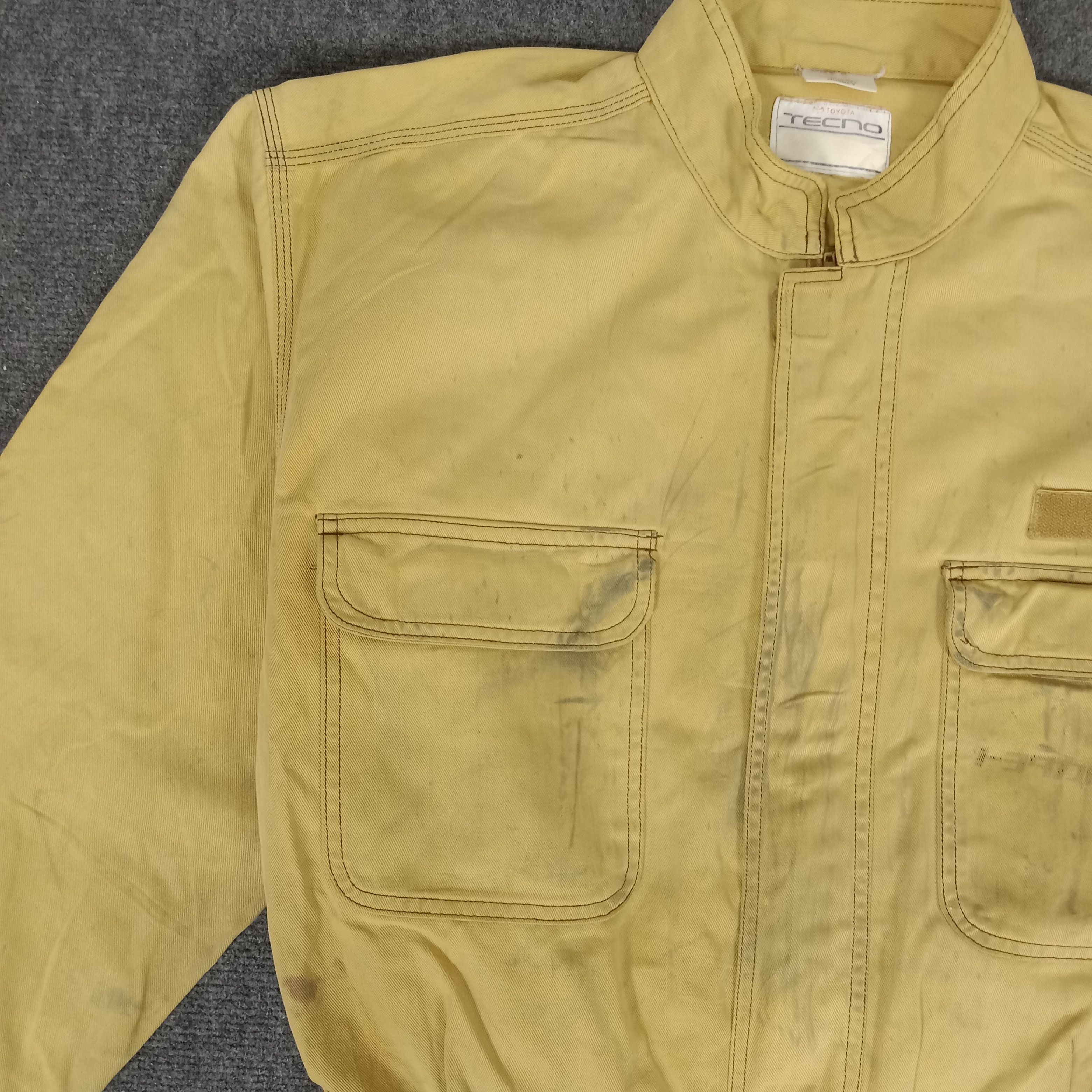 Japanese Brand × Vintage Toyota Tecno Japanese Racing Team Coverall Jacket Size US M / EU 48-50 / 2 - 8 Thumbnail