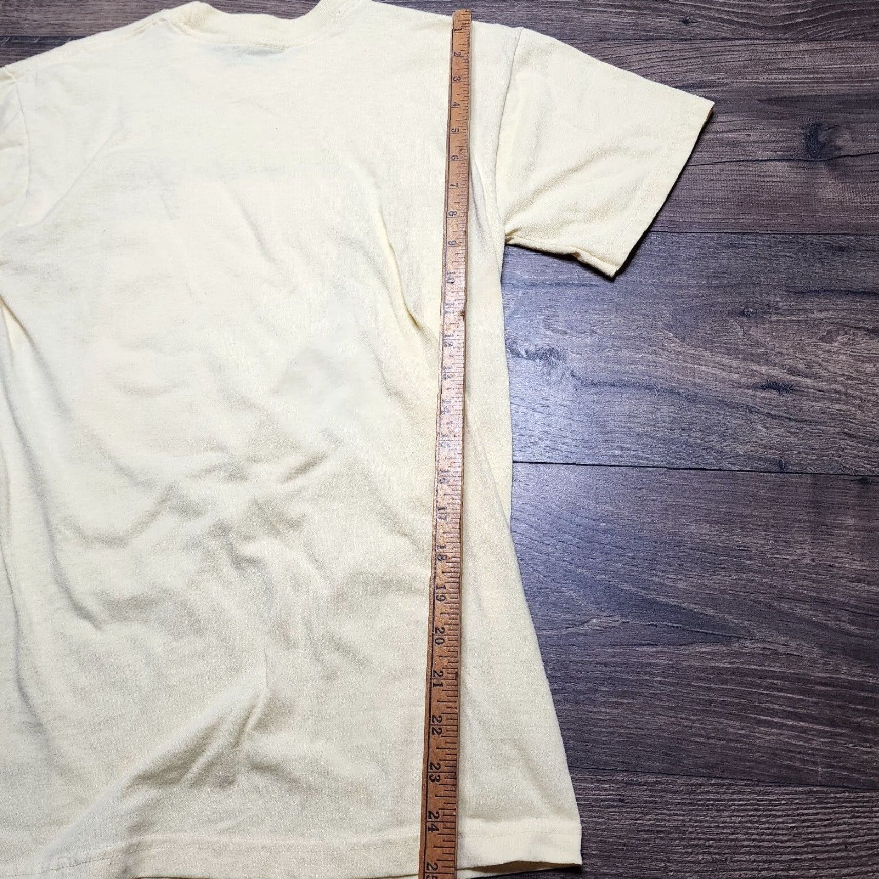 Jerzees JERZEES T-Shirt Mens S Yellow Art In The Gardens Botanical Garden 2000s Nature Outdoor Mens Size US S / EU 44-46 / 1 - 3 Thumbnail