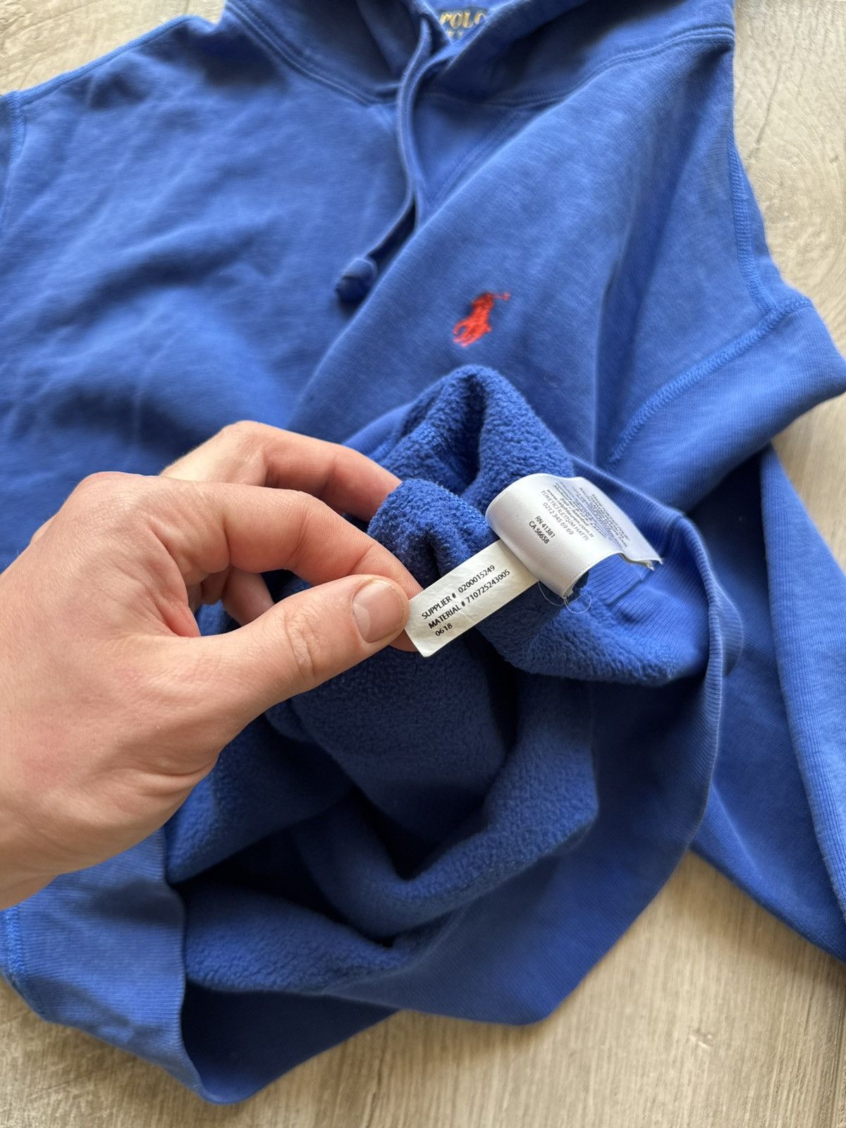 Polo Ralph Lauren VINTAGE POLO RALPH LAUREN RUGBY POLO HOODIE OLD MONEY HYPE Size US M / EU 48-50 / 2 - 12 Thumbnail