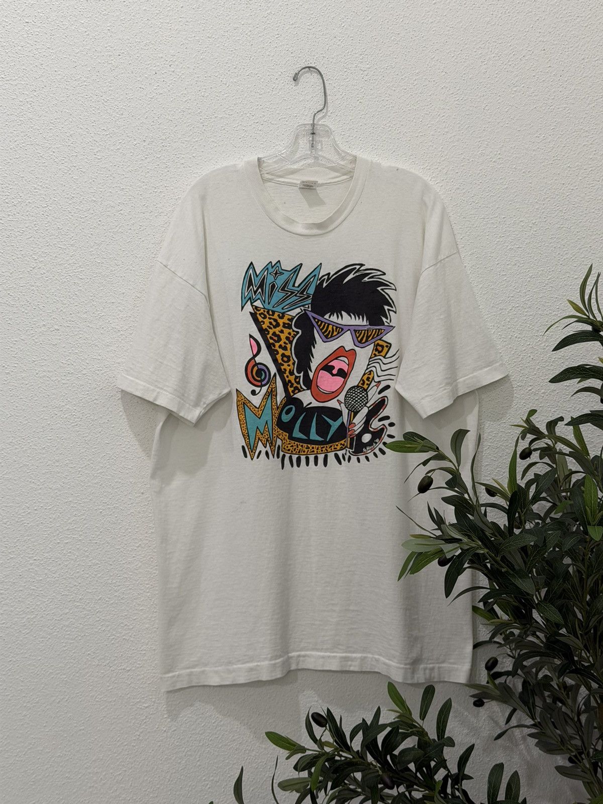 Vintage Vintage 90s Miss Molly T-Shirt VTG Band Tee Concert 1991 XXL Size US XXL / EU 58 / 5 - 1 Thumbnail