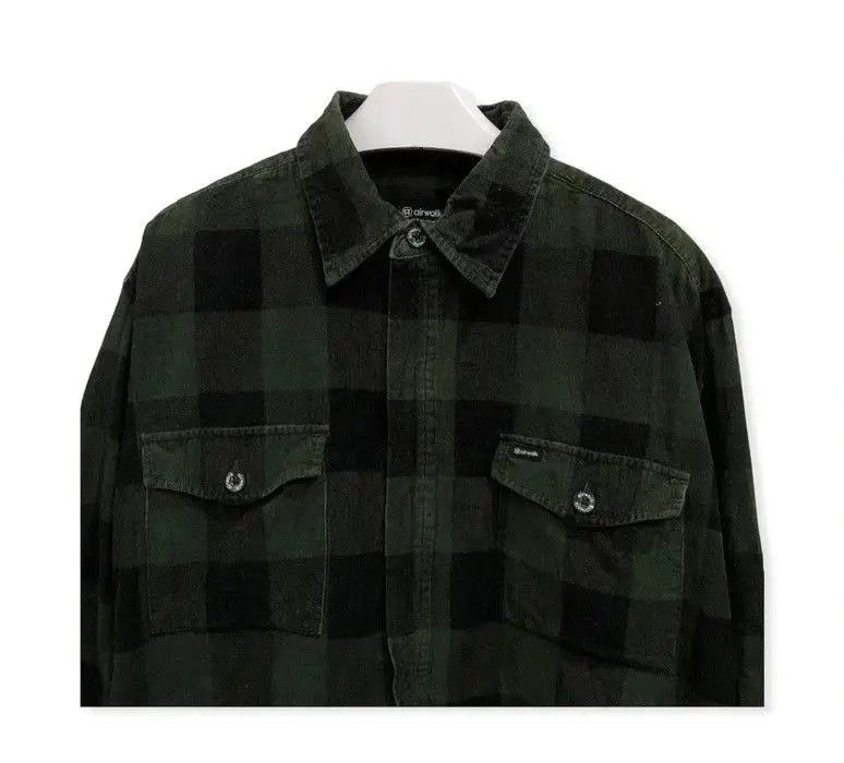 Airwalk Skateboard Plaid Tartan Flannel Shirt 👕