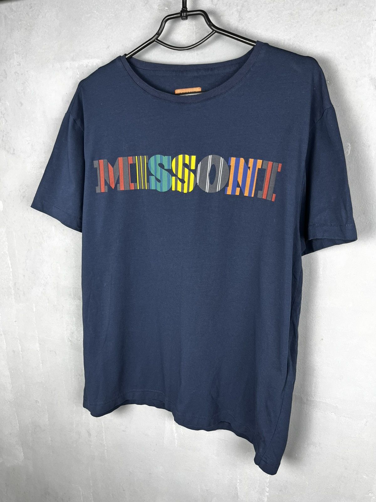 Missoni Missoni t shirt big logo size m Size US M / EU 48-50 / 2 - 2 Thumbnail