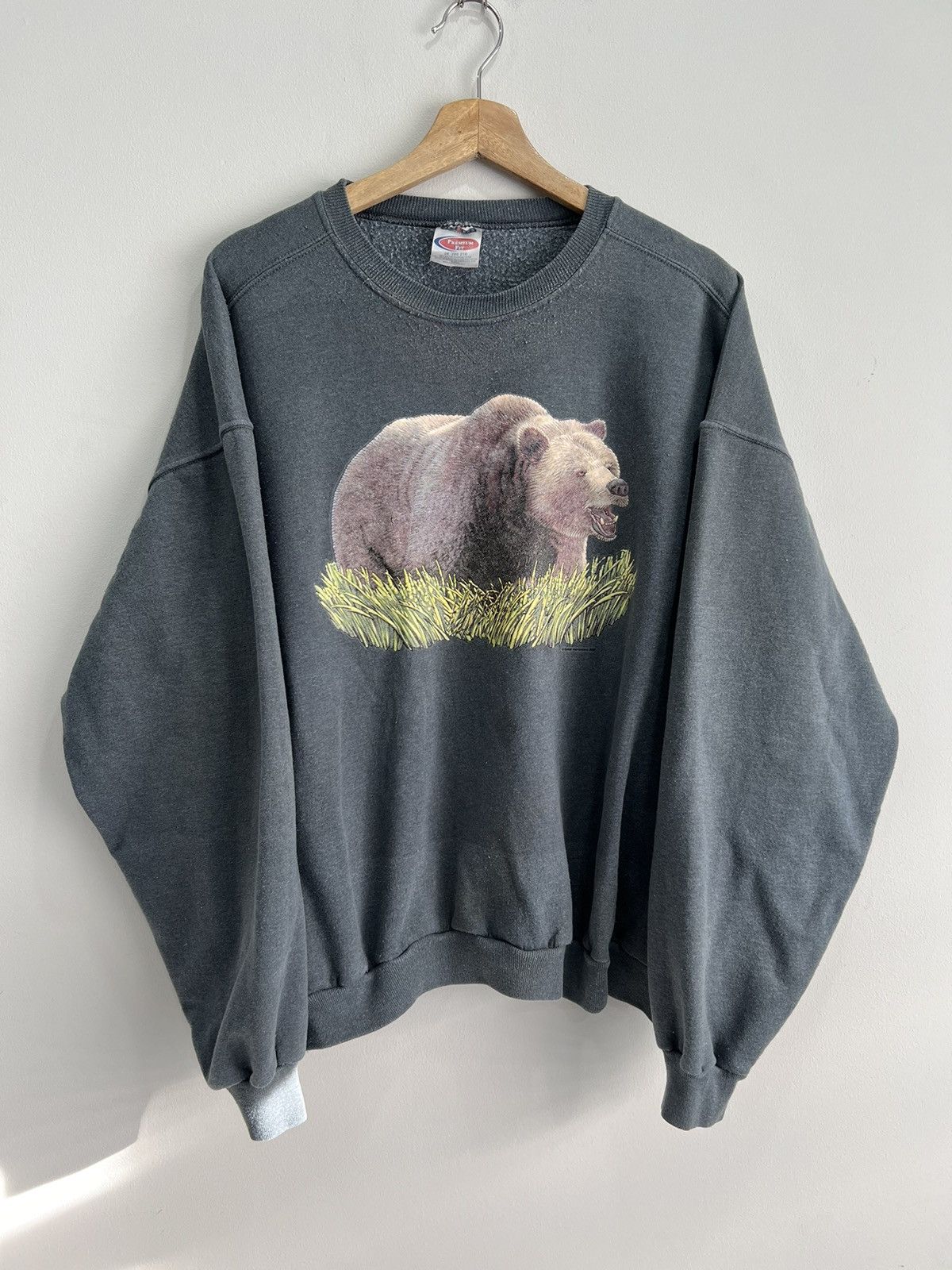 Vintage Vintage Bear Sweater Sweatshirt animal wilderness xxl Size US XXL / EU 58 / 5 - 1 Thumbnail