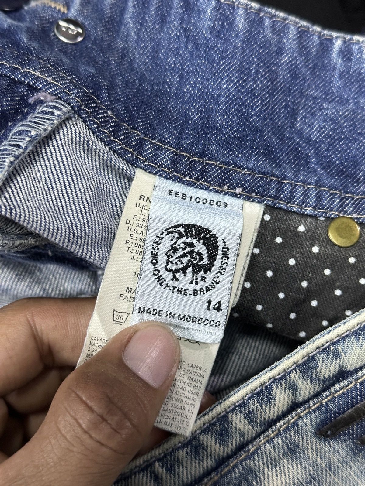 Diesel Diesel 💥Acid Wash 💥 Size US 30 / EU 46 - 6 Thumbnail