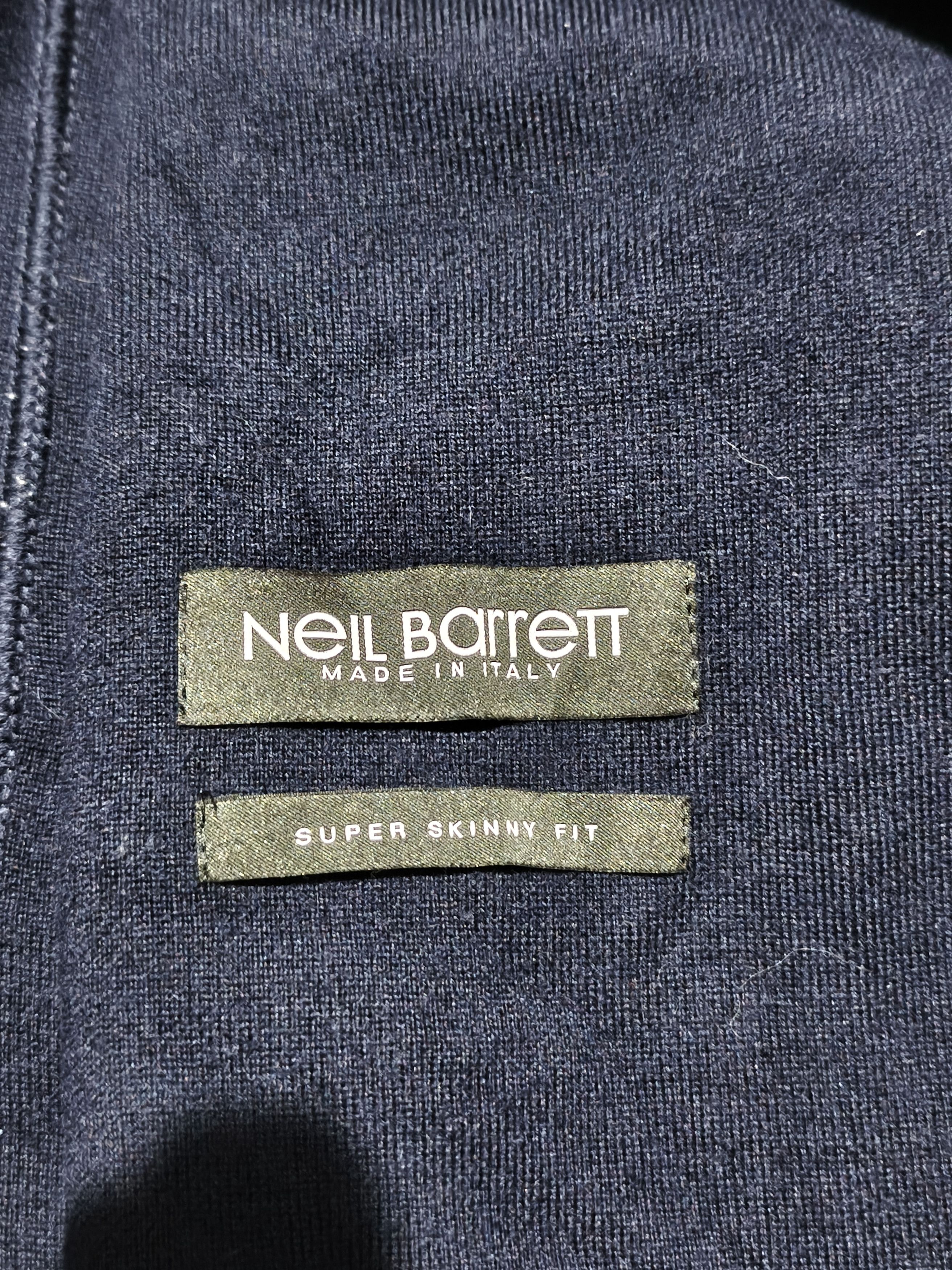 Neil Barrett Niel Barrett Wool Knitted Blazer Jacket Size US L / EU 52-54 / 3 - 7 Thumbnail