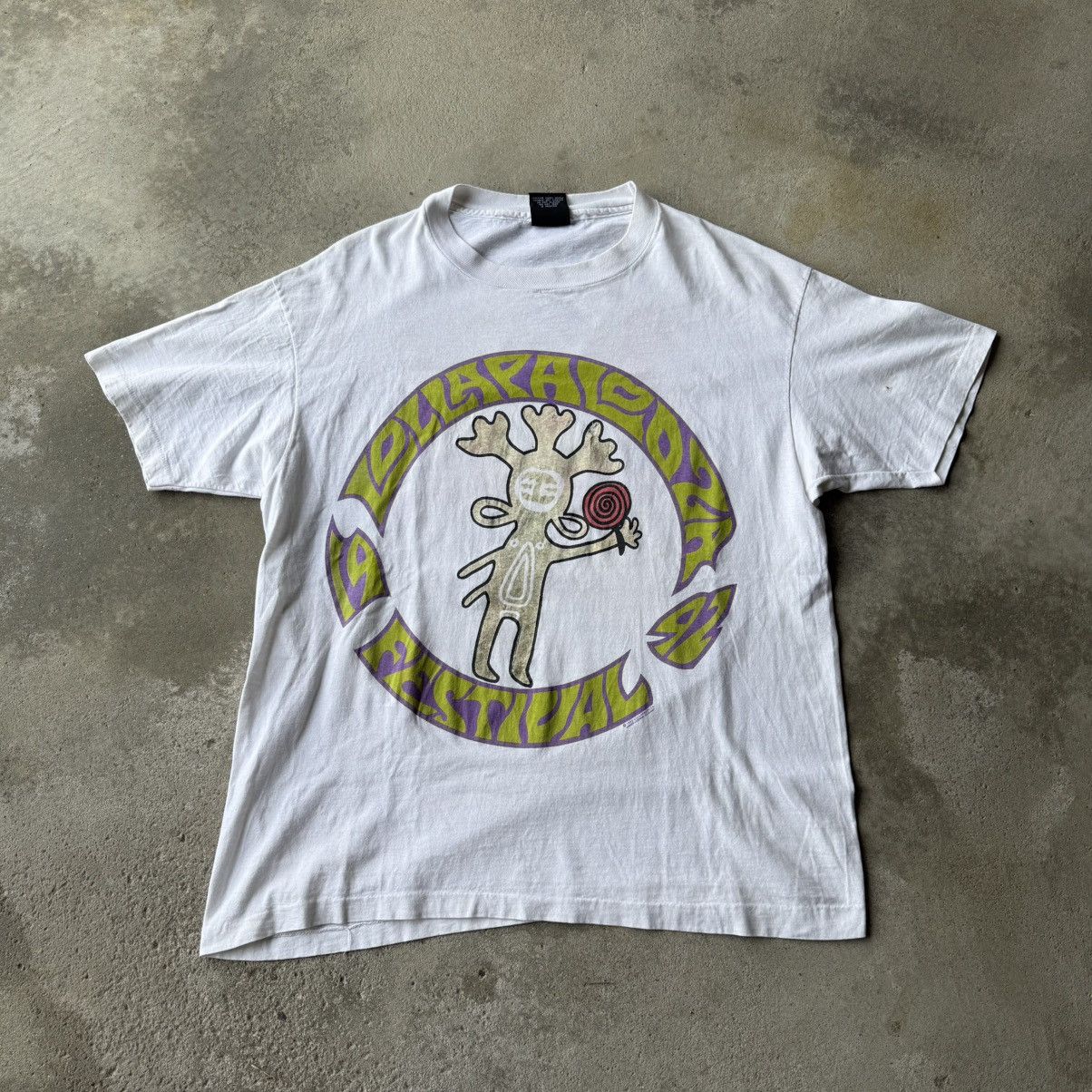 Vintage Vintage 1992 Lollapalooza Tee Size US XL / EU 56 / 4 - 1 Thumbnail