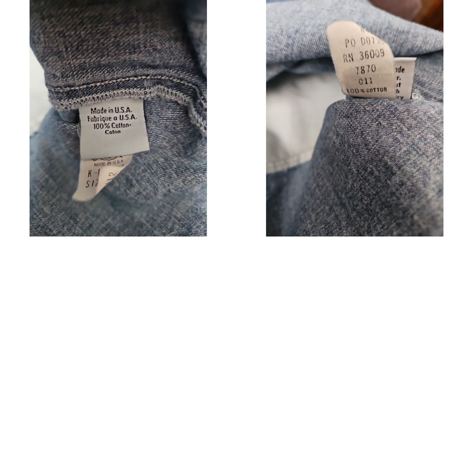 Calvin Klein VINTAGE Calvin Klein Denim Skirt Women's 12 Blue Button Up Mini 90s Y2K USA Women Size 34" / US 12 / IT 48 - 8 Thumbnail