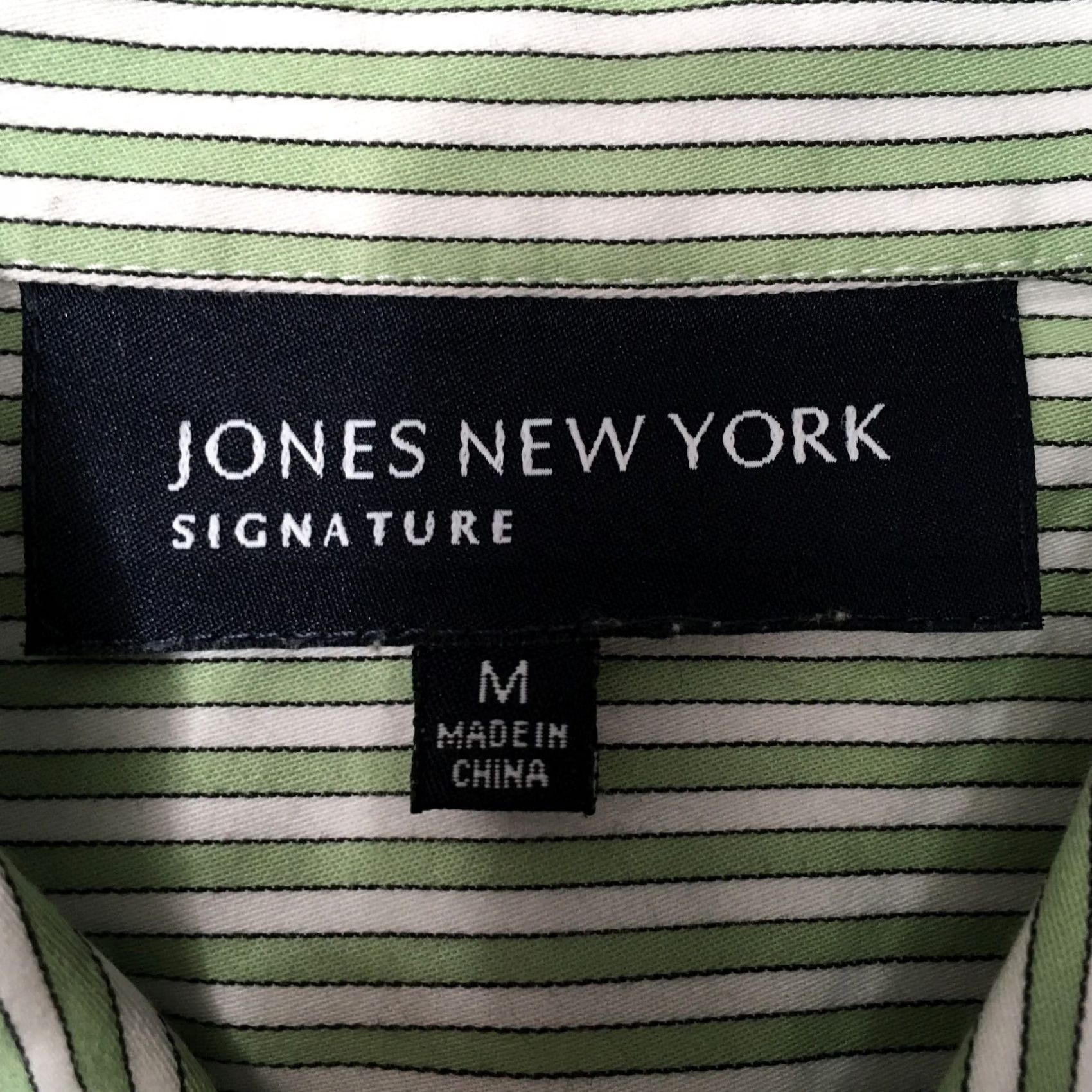 Jones New York Jones New York GREEN Button Front Shirt Womens M Button-Down Shirt Size M / US 6-8 / IT 42-44 - 3 Thumbnail