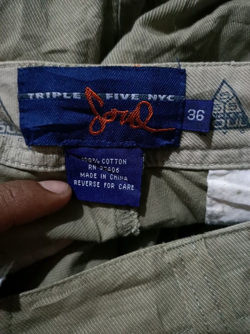 Triple 5 Soul Y2K Triple Five Soul Baggy Cargo Pants W32–36 Size US 32 / EU 48 - 9 Thumbnail
